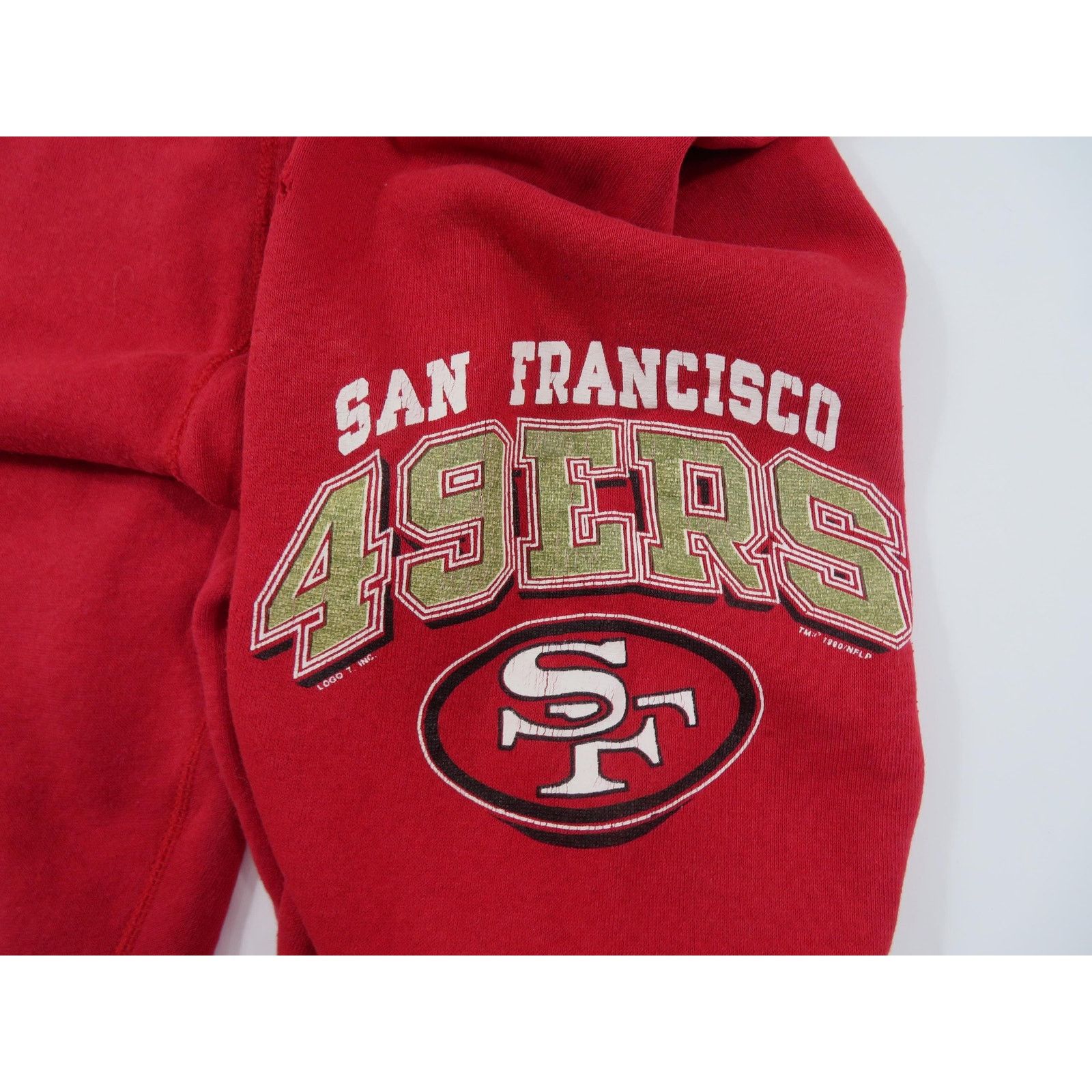 Logo 7 San Francisco 49ers Logo 7 Sweatpants Red Sz XL 1990s Size US 36 / EU 52 - 3 Thumbnail