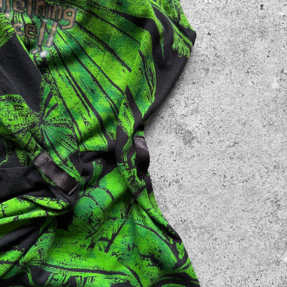 Desigual Desigual Womens Green Tropical Leaf Print Sleeveless Dress Size L / US 10 / IT 46 - 8 Thumbnail