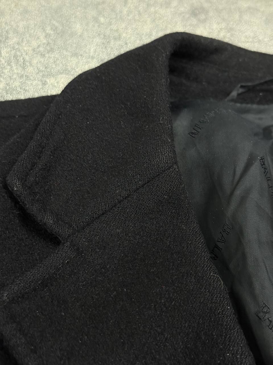 Balmain Balmain Wool Cashmere Coat Navy M/L Size US M / EU 48-50 / 2 - 11 Thumbnail
