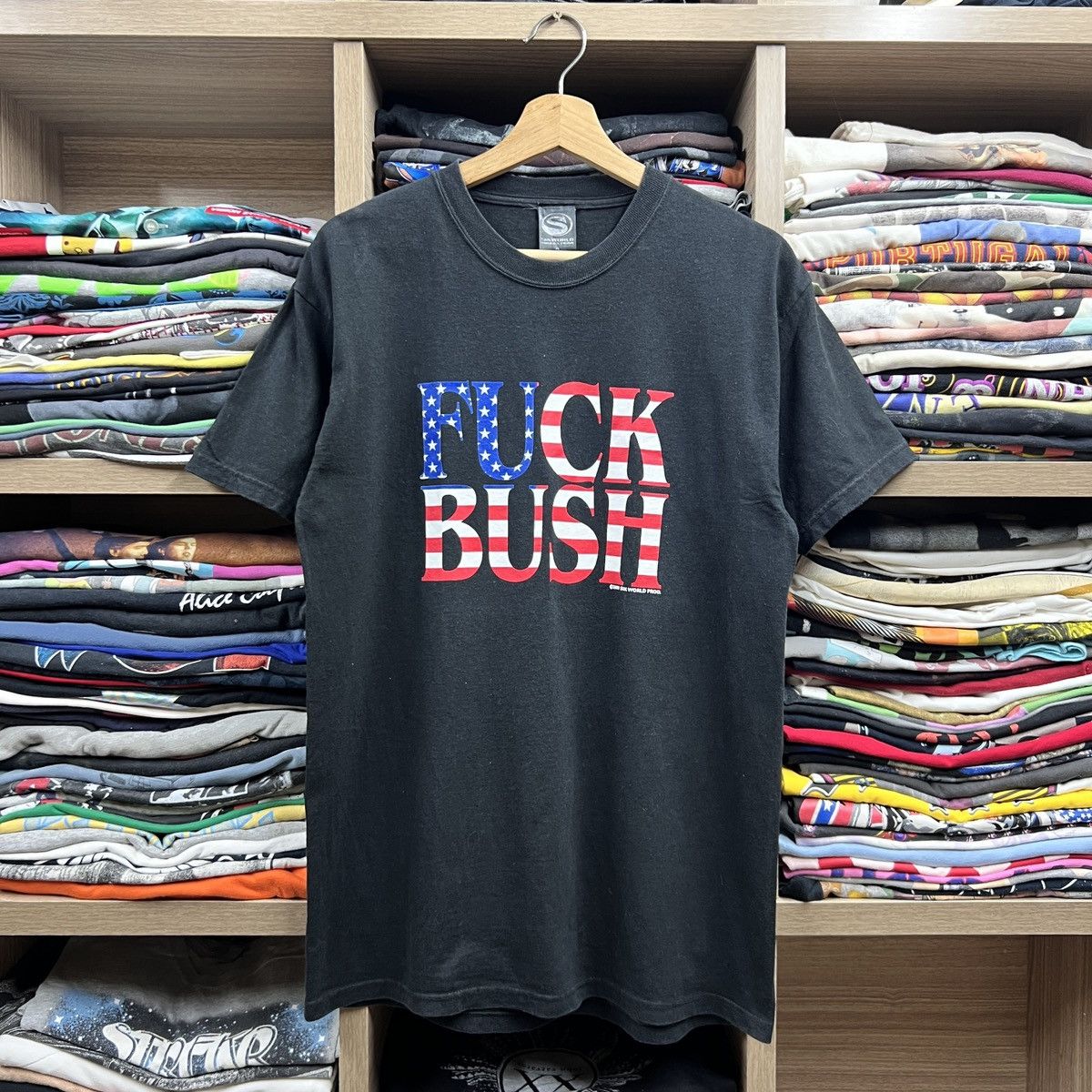 Vintage Fxck BUSH Tee M Size US M / EU 48-50 / 2 - 1 Thumbnail