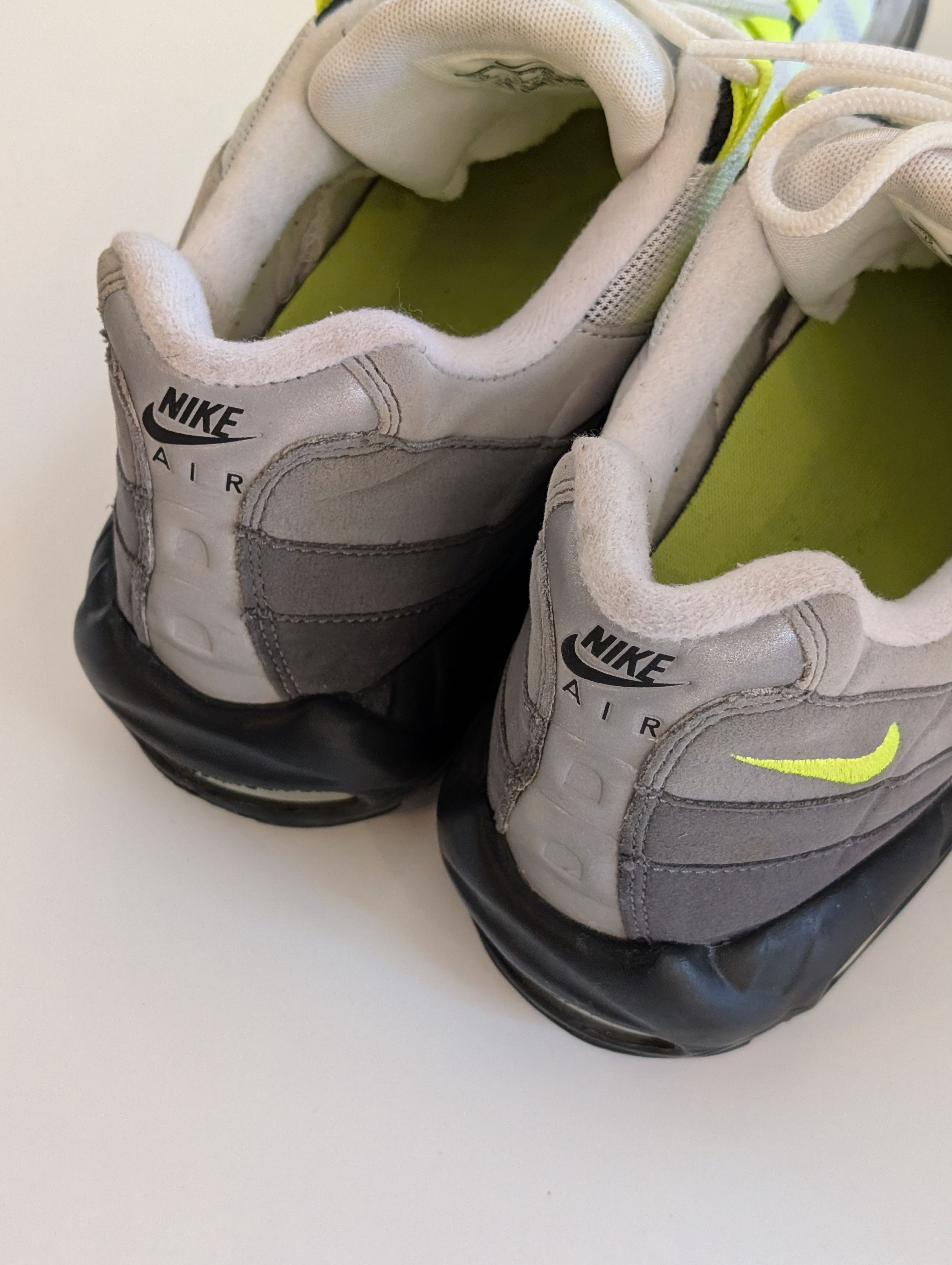 Nike Nike Air Max 95 OG 'Neon' 2015 Size US 12 / EU 45 - 3 Thumbnail