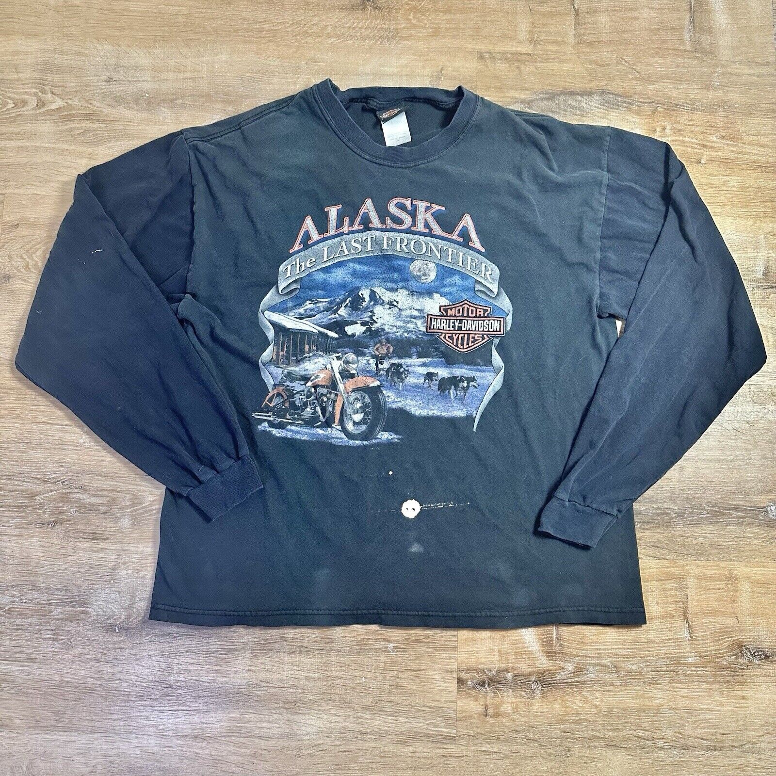 Harley Davidson Harley Davidson Anchorage shirt Mens XL 2004 Last Frontier Size US XL / EU 56 / 4 - 1 Thumbnail