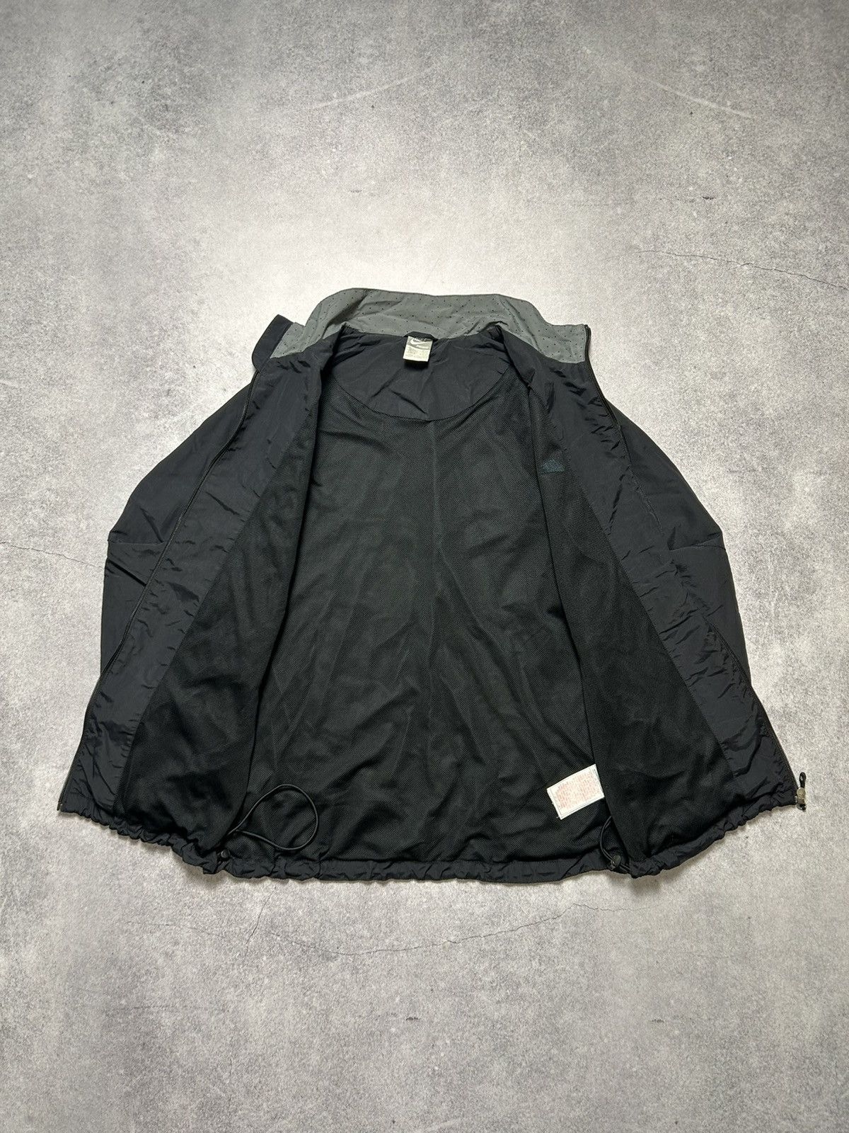 Nike × Vintage Vintage 2000’s Nike Small Logo Full Zip Track Jacket Drill Size US L / EU 52-54 / 3 - 4 Thumbnail