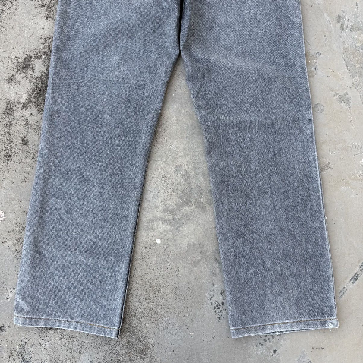 Japanese Brand Vintage CK Faded Gray Denim Jean Pants W33 Size US 33 - 9 Thumbnail
