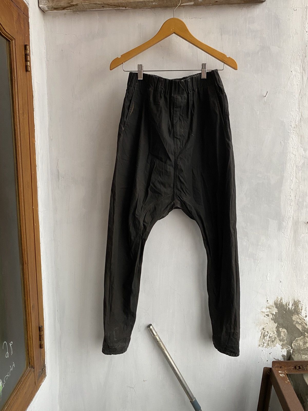 Le Grande Bleu (L.G.B.) dyed drop crotch pant Size US 30 / EU 46 - 1 Thumbnail
