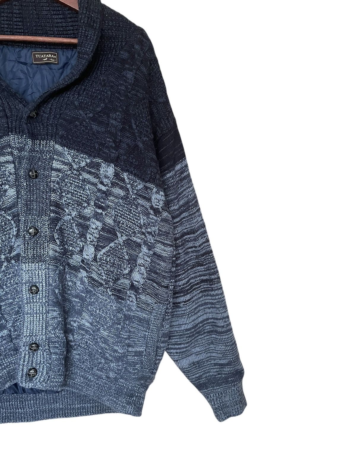 Coogi × If Six Was Nine Vintage Brand Tuatara Navajo Shawl Collar 1990s Size US L / EU 52-54 / 3 - 6 Thumbnail