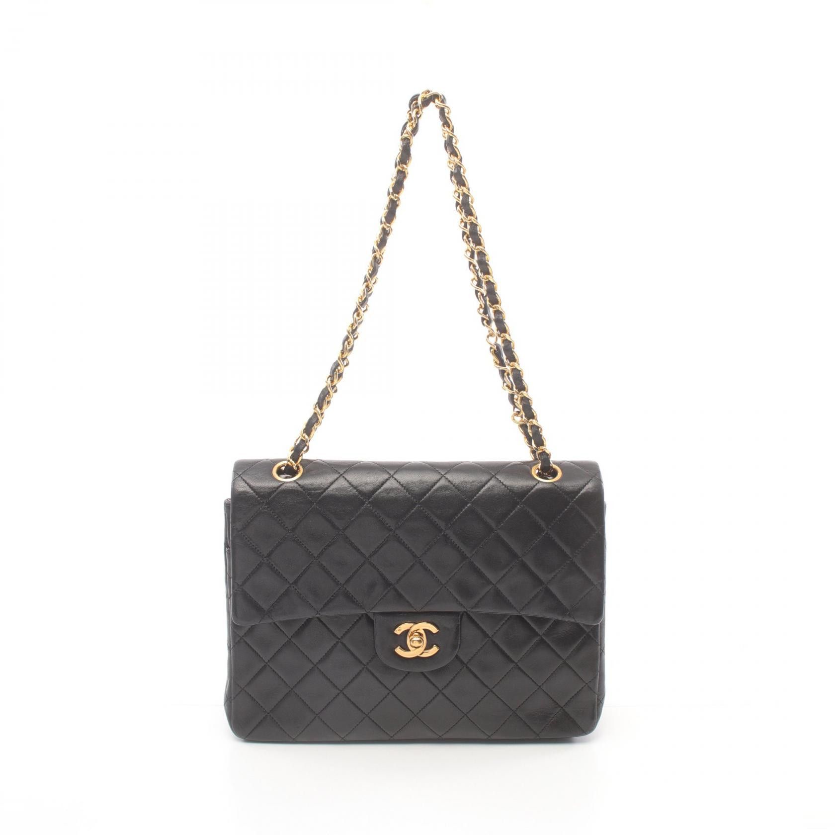 Chanel Chanel Medium Classic Double Flap Bag Leather Shoulder Bag A01112 in Very Good Condition Size ONE SIZE - 1 Thumbnail