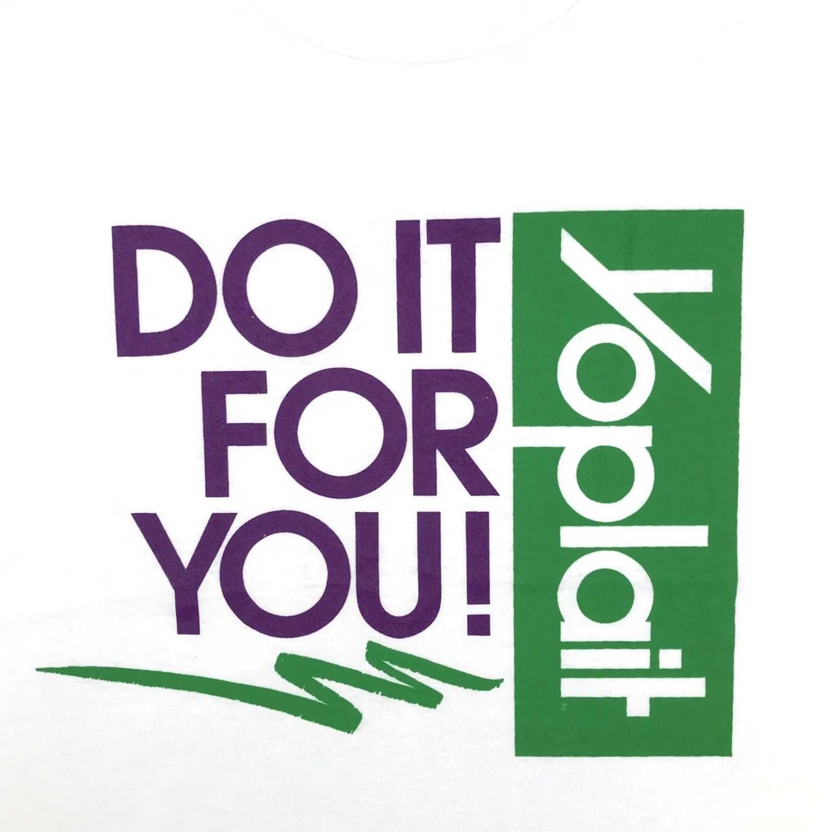 Fruit Of The Loom VINTAGE YOPLAIT YOGURT DO IT FOR YOU T-Shirt XL White Men/XL Short Sleeve 90s 80s TV Commercial Vintage Shirt Size US XL / EU 56 / 4 - 5 Thumbnail