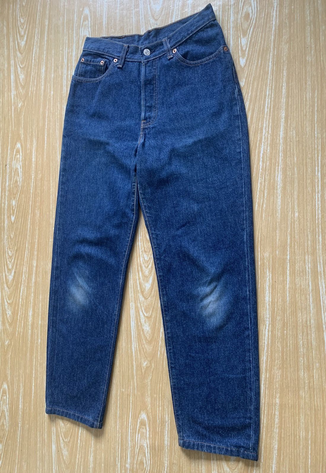 Levi's × Vintage Rare.. Vintage 90s Levi’s 501 Button Fly Denim Pants Size US 27 - 4 Thumbnail