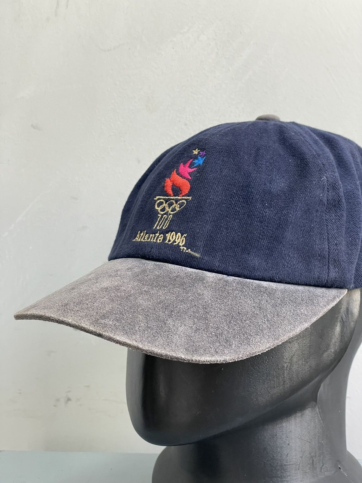 Vintage Retro olympic games Atlanta 1996 cap hat Size ONE SIZE - 5 Thumbnail