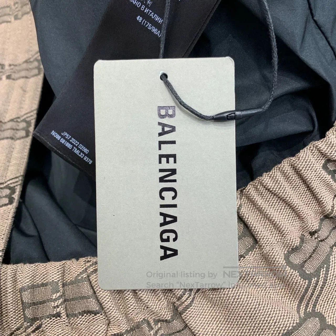 Balenciaga balenciaga double b printed cotton jacket. Size US L / EU 52-54 / 3 - 8 Thumbnail