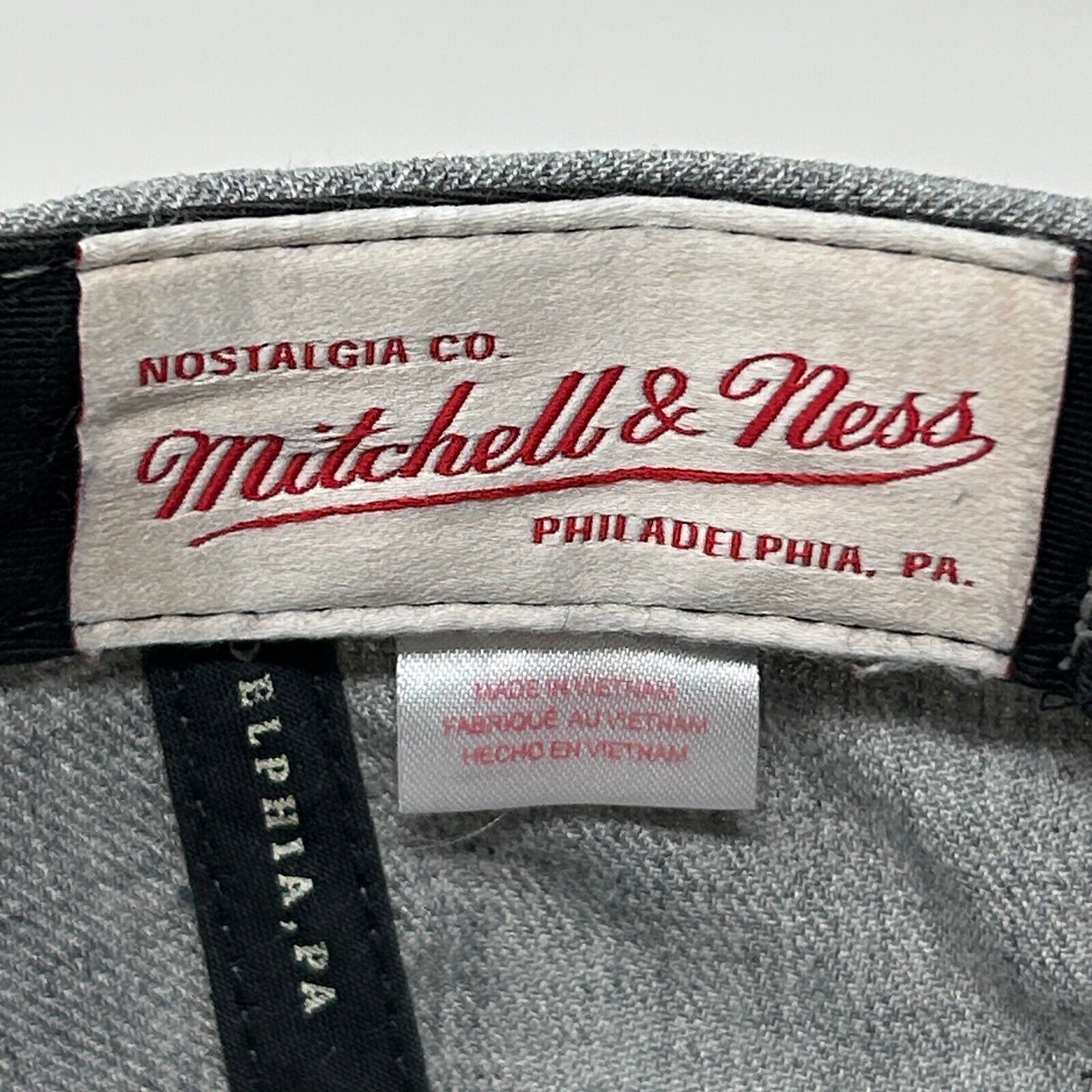 Mitchell & Ness Philadelphia 76ers Hat Baseball Cap Mitchell & Ness Size ONE SIZE - 9 Thumbnail