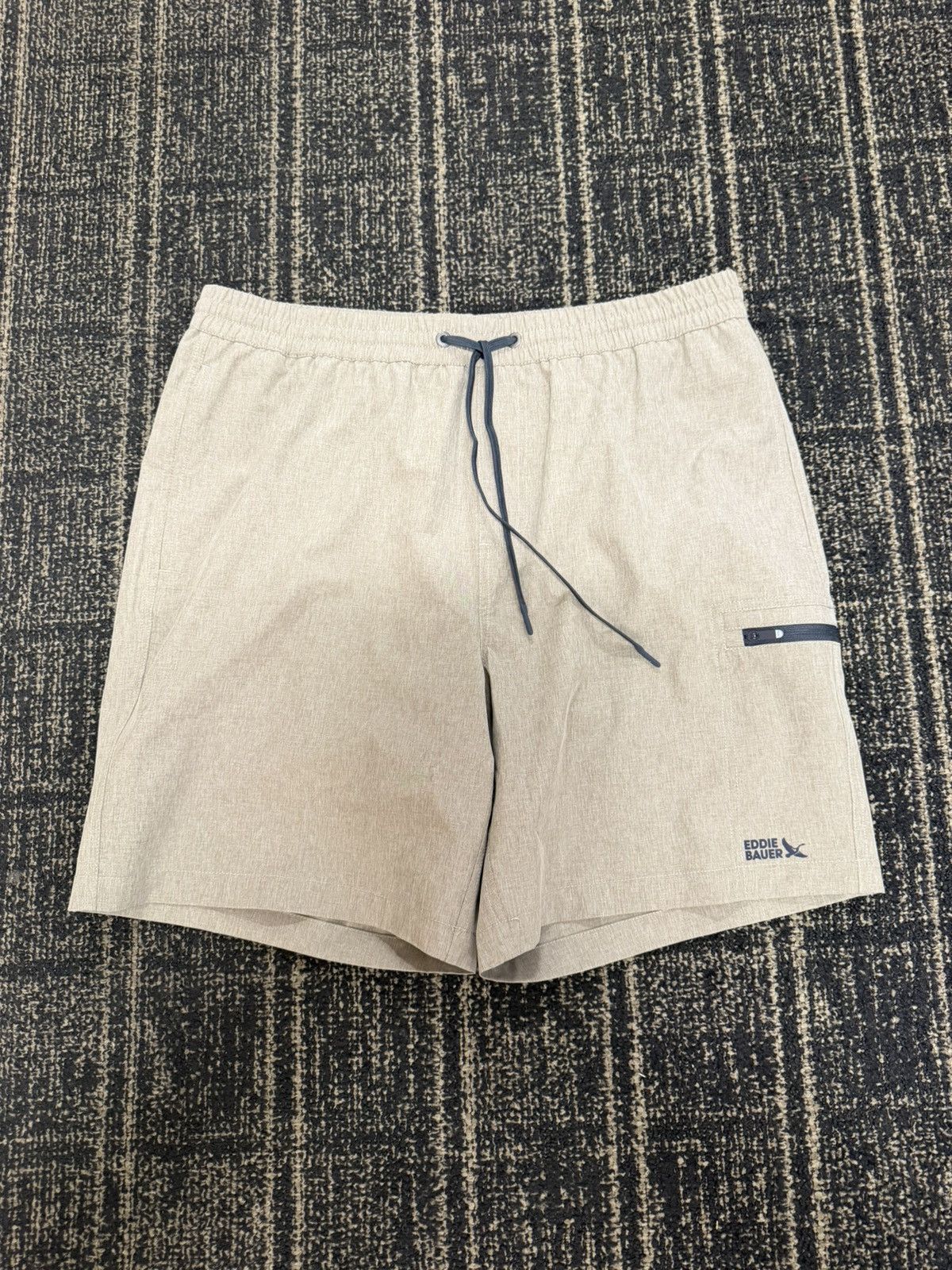 Eddie Bauer Eddie Bauer “Thigh Zip-Pocket” Bathing Suit (Medium) Size US 31 - 4 Thumbnail