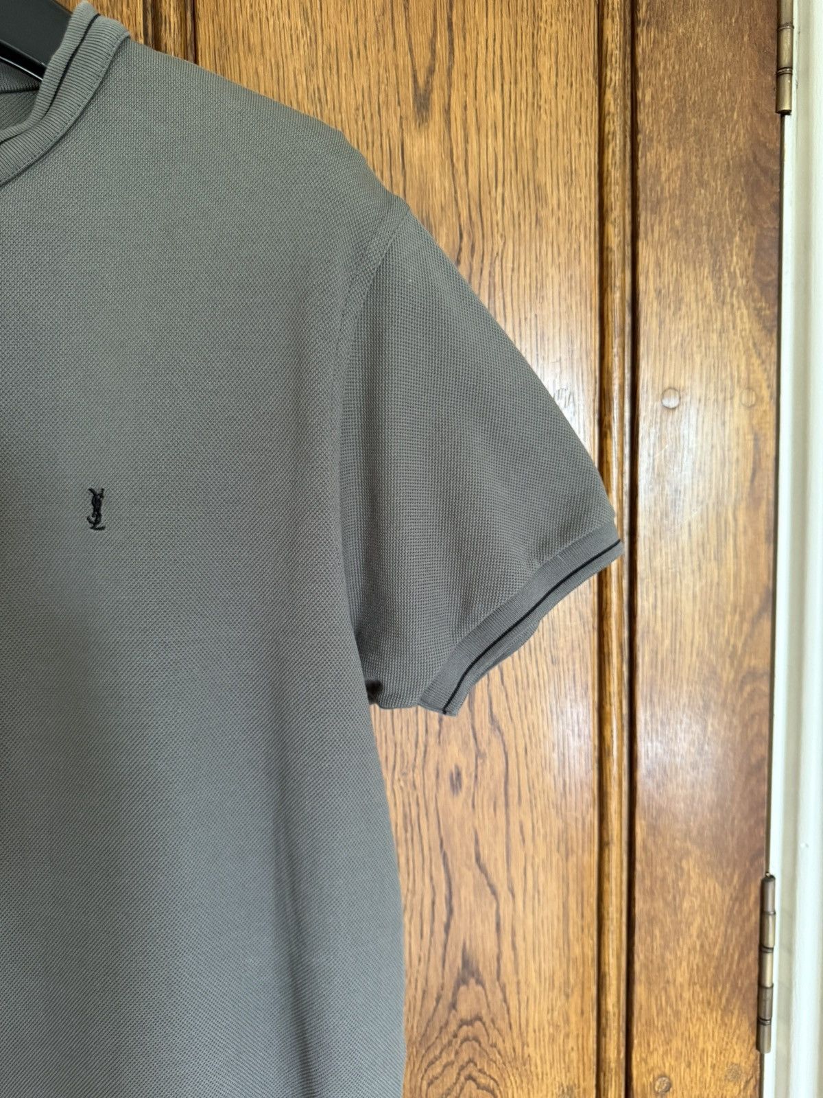 Saint Laurent Paris SS13 Saint Laurent ysl logo Cassandre polo t shirt Hedi Size US S / EU 44-46 / 1 - 6 Thumbnail
