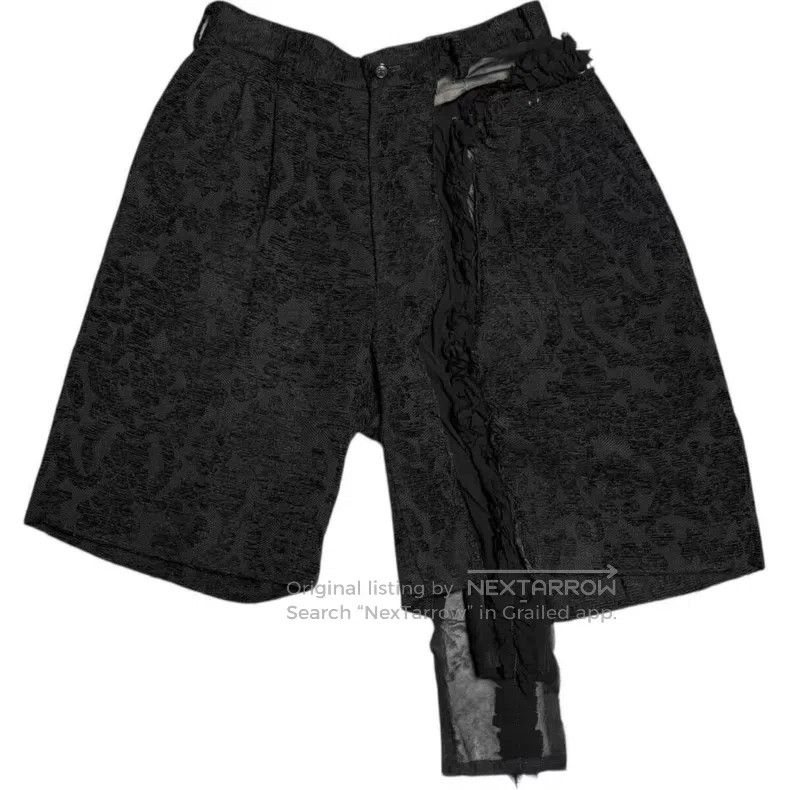 Comme des Garcons Comme des Garcons size S Asymmetric Embroidered Short Pant Size 23" - 2 Thumbnail