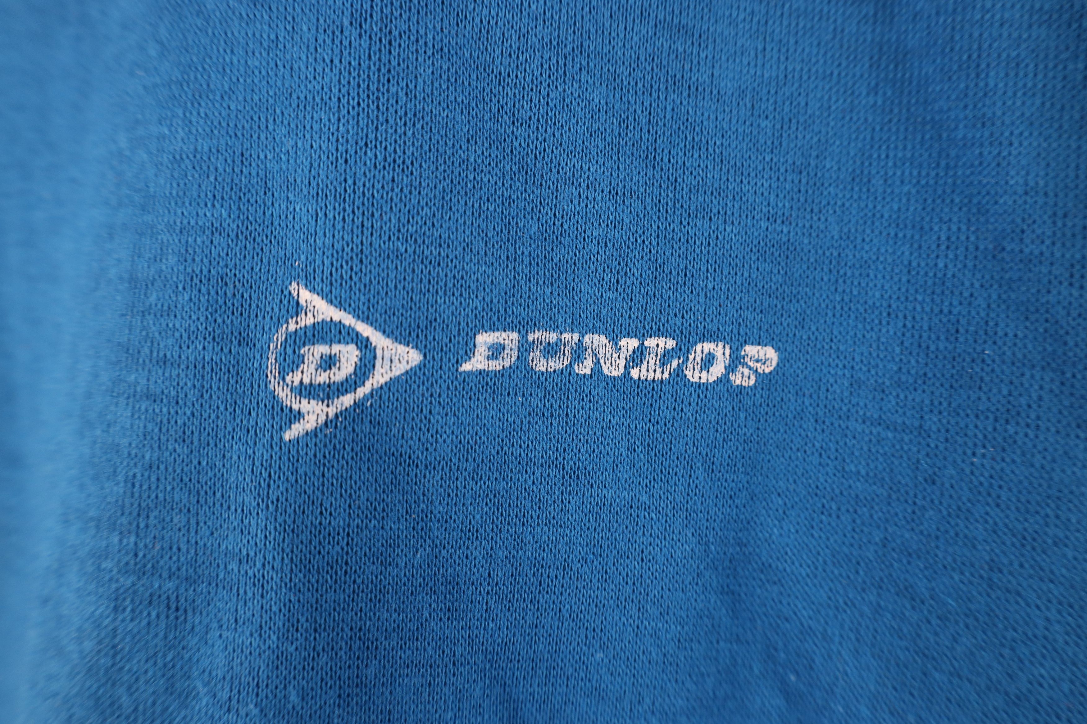 Vintage Vintage 80s 90s Streetwear Tennis Sweatshirt Royal Blue Size US L / EU 52-54 / 3 - 4 Thumbnail
