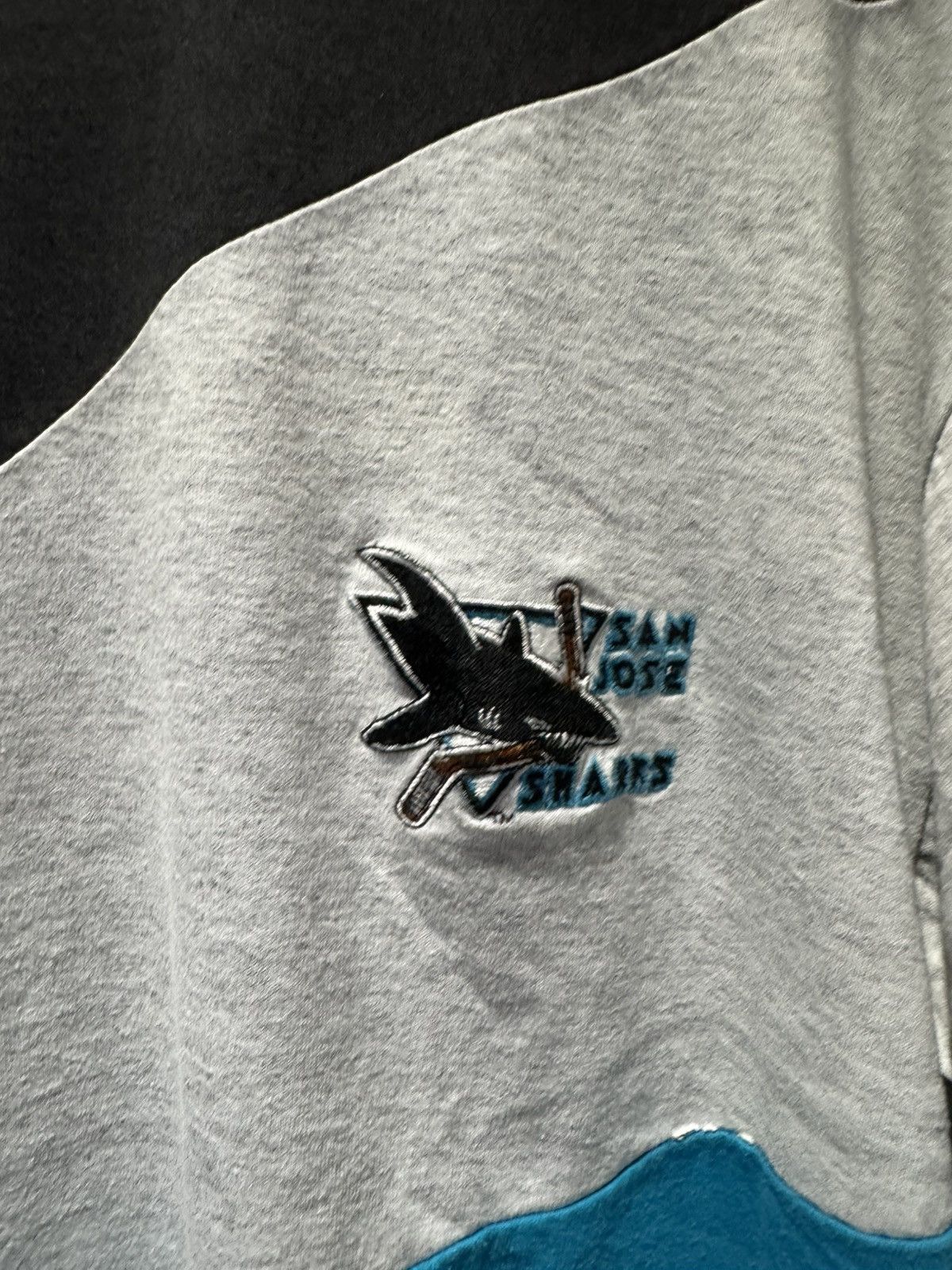 Other San Jose Sharks Small Logo Patchwork Multi Panneled Tee Size US L / EU 52-54 / 3 - 2 Thumbnail