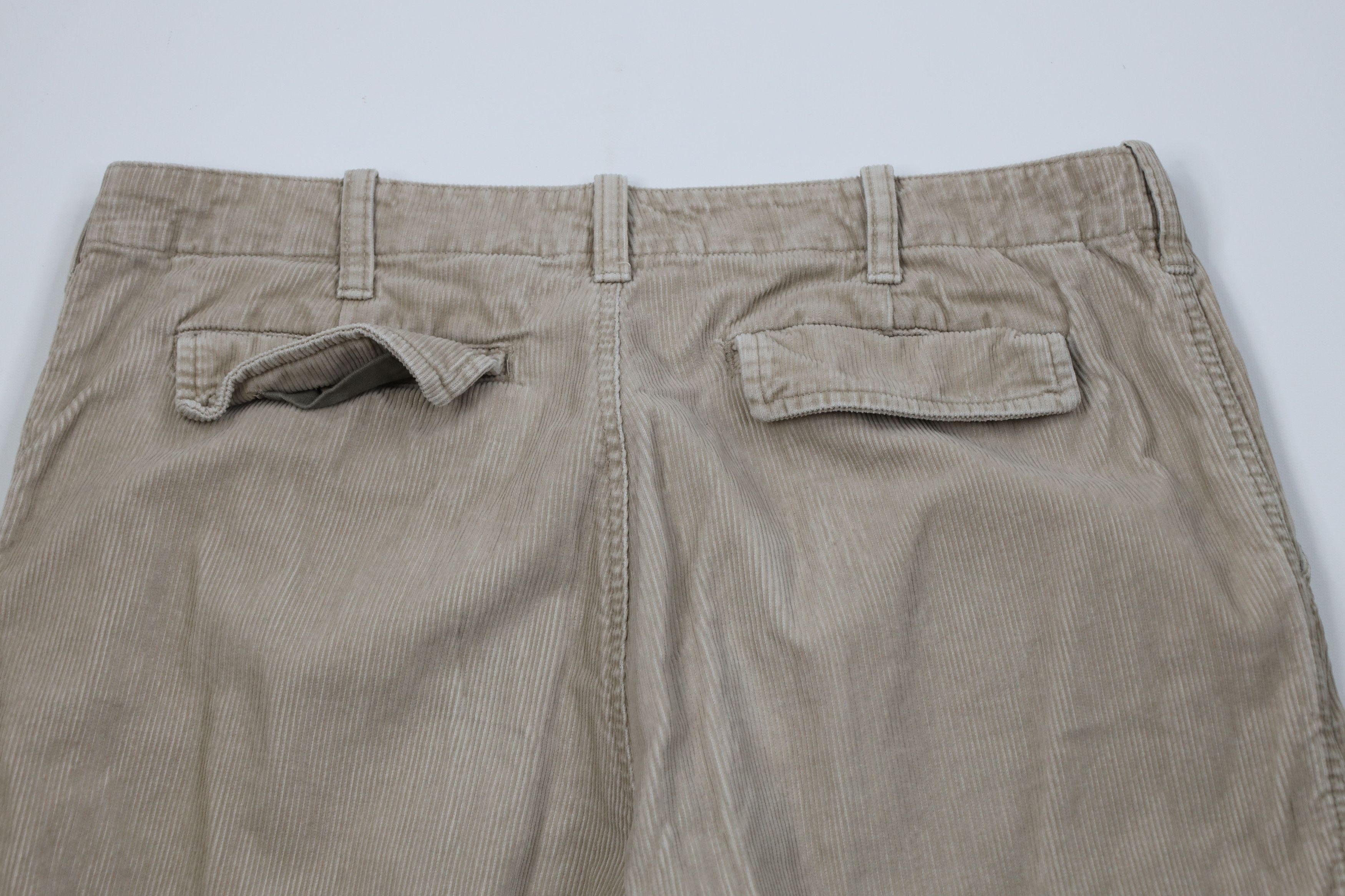 Gap Vintage 90s Y2K Gap Loose Fit Wide Leg Corduroy Chino Pants Size US 34 / EU 50 - 10 Thumbnail