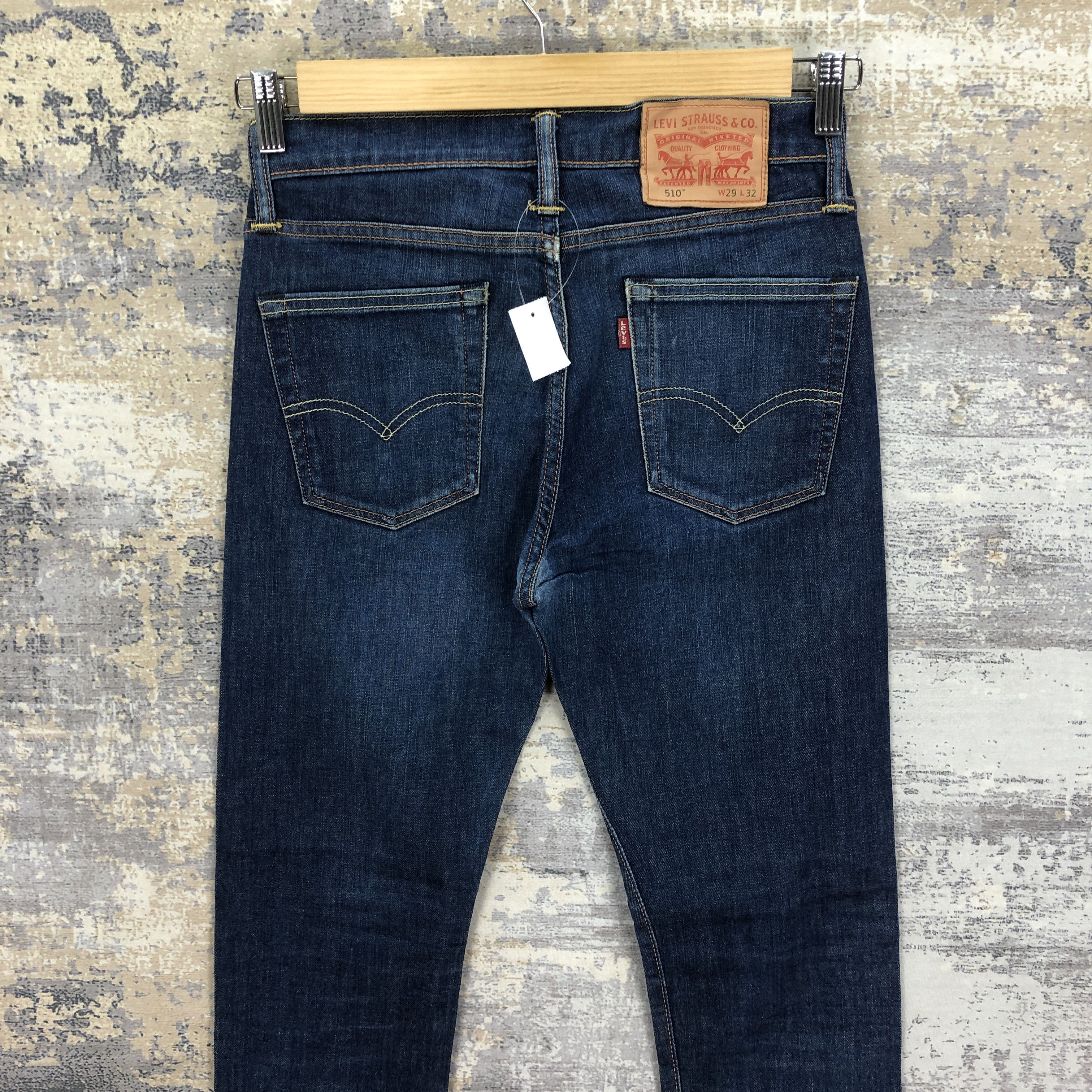 Levi's Vintage Y2K Levis 510 Jeans Levi's Slim Faded Wash Denim Size 28" / US 6 / IT 42 - 3 Thumbnail