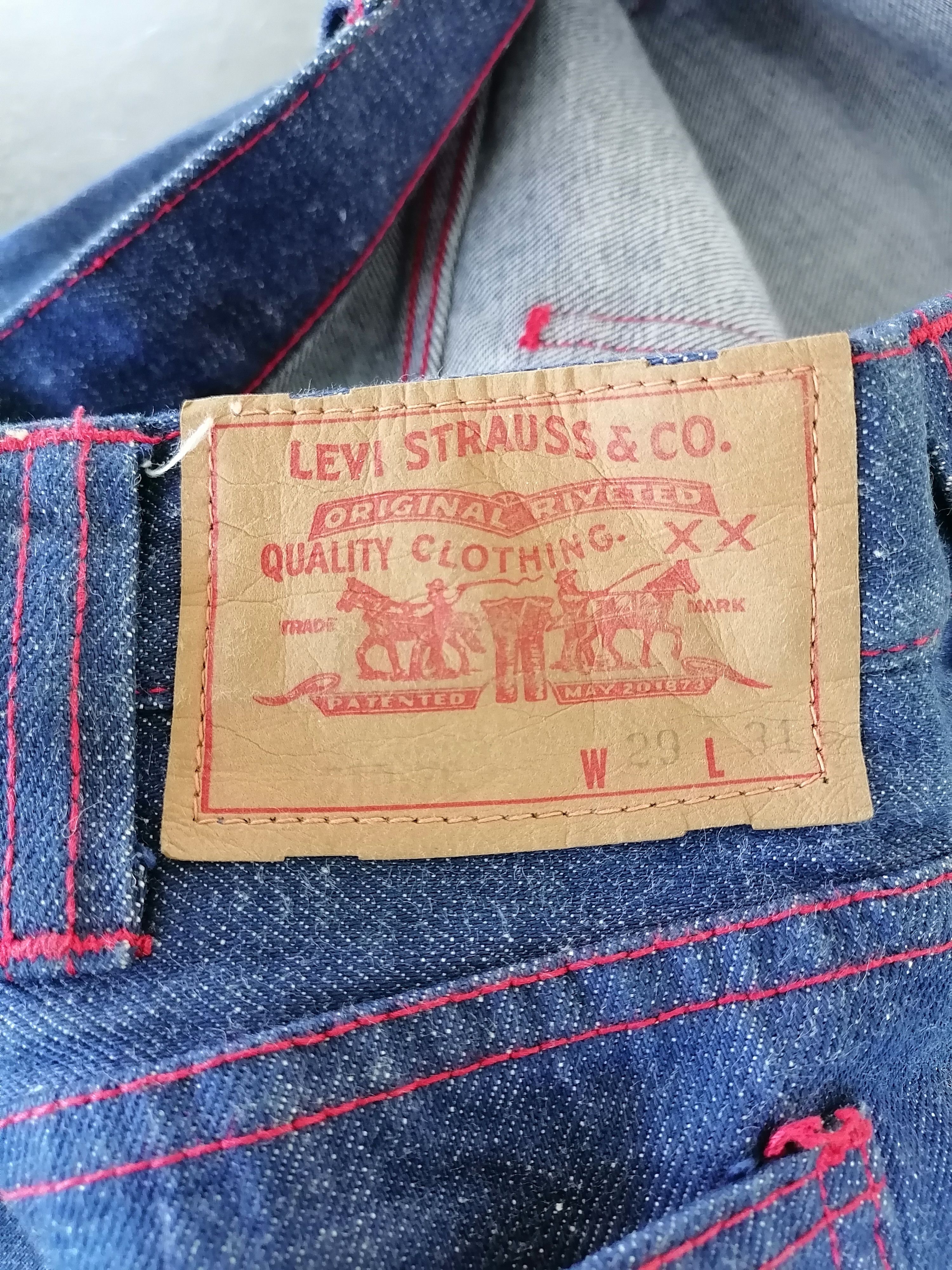Levi's Vintage Clothing Vintage 60/70s Levi's 510 Denim Flare Bushpants Size US 29 - 8 Thumbnail