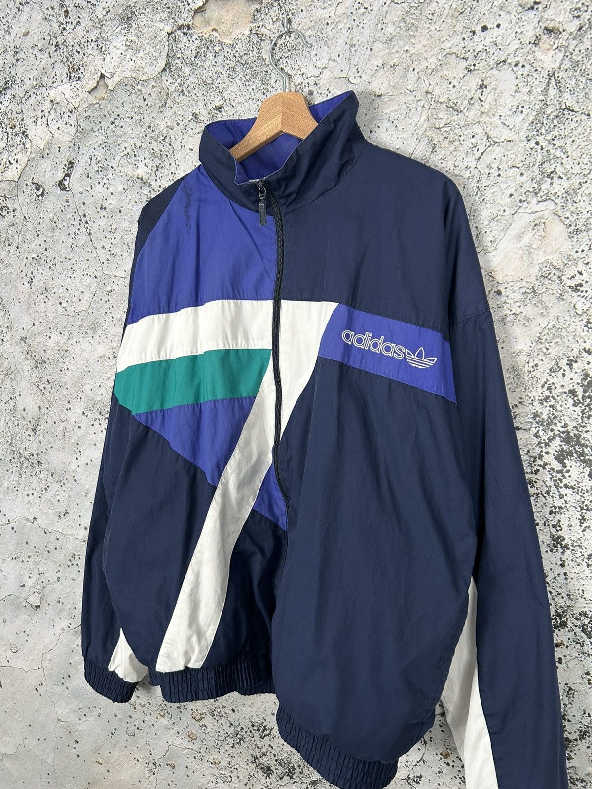 Adidas Vintage Adidas 90s Sportswear Light Jacket Football Hype Rap Size US L / EU 52-54 / 3 - 2 Thumbnail