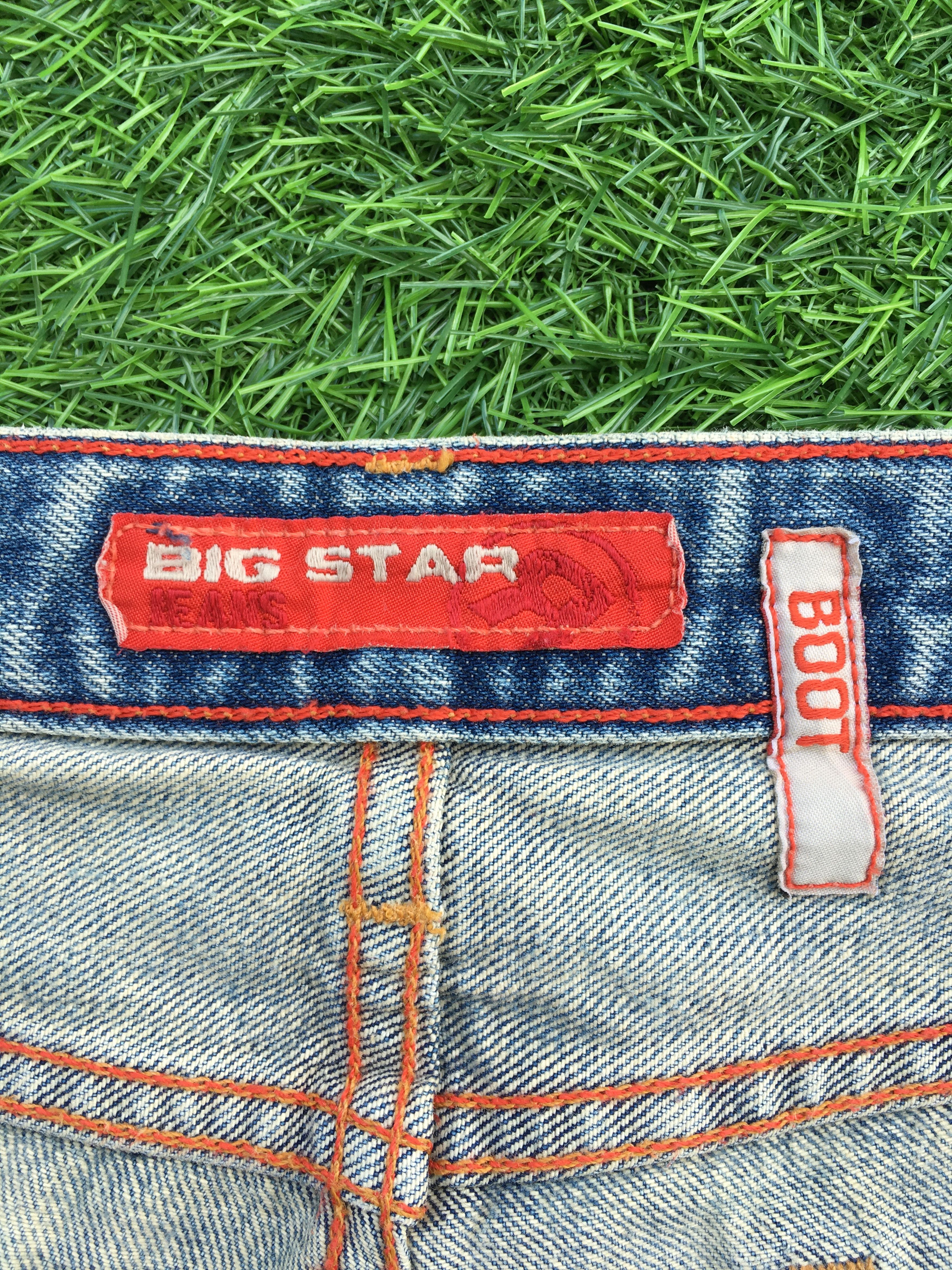 Big Star × Japanese Brand × Jean Big Star Bootcut Jeans D-1003 Size 26" / US 2 / IT 38 - 11 Thumbnail