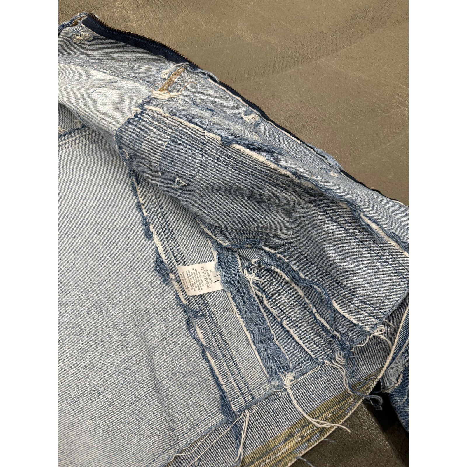 Maison Margiela 2000s Maison Margiela artisanal deconstructed denim jacket Size US S / EU 44-46 / 1 - 10 Thumbnail