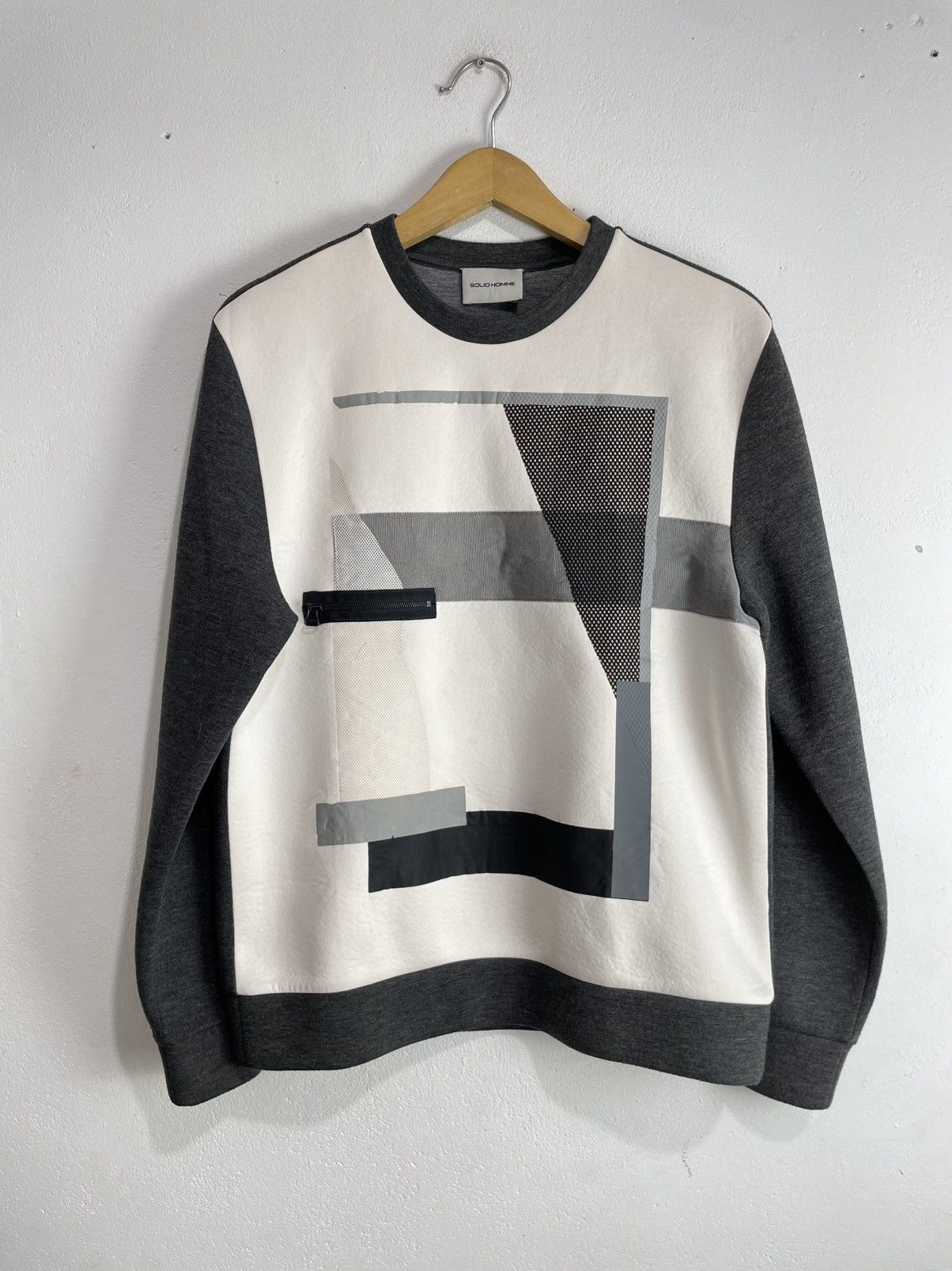 Solid Homme Solid Homme Sweatshirt Hybrid Size US M / EU 48-50 / 2 - 1 Thumbnail