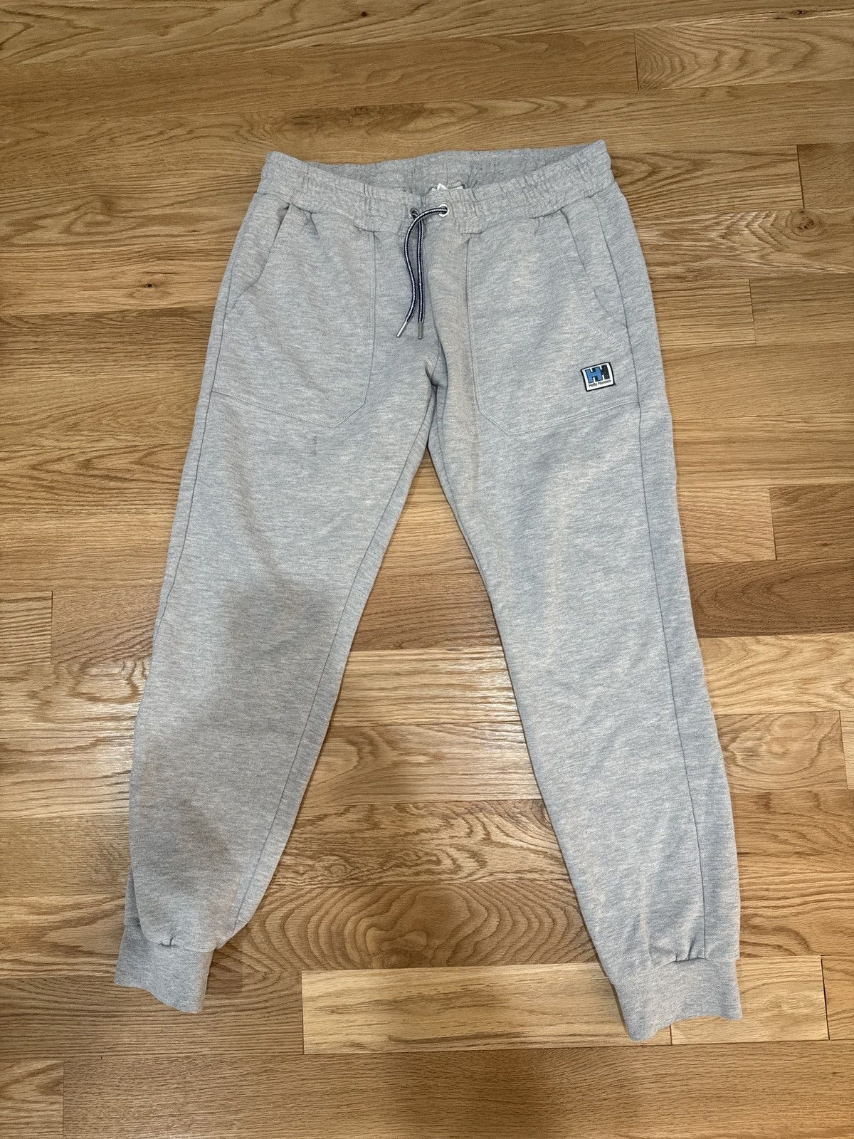 Helly Hansen Helly Hansen Grey Sweatpants – Classic Logo Joggers Size US 36 / EU 52 - 2 Thumbnail