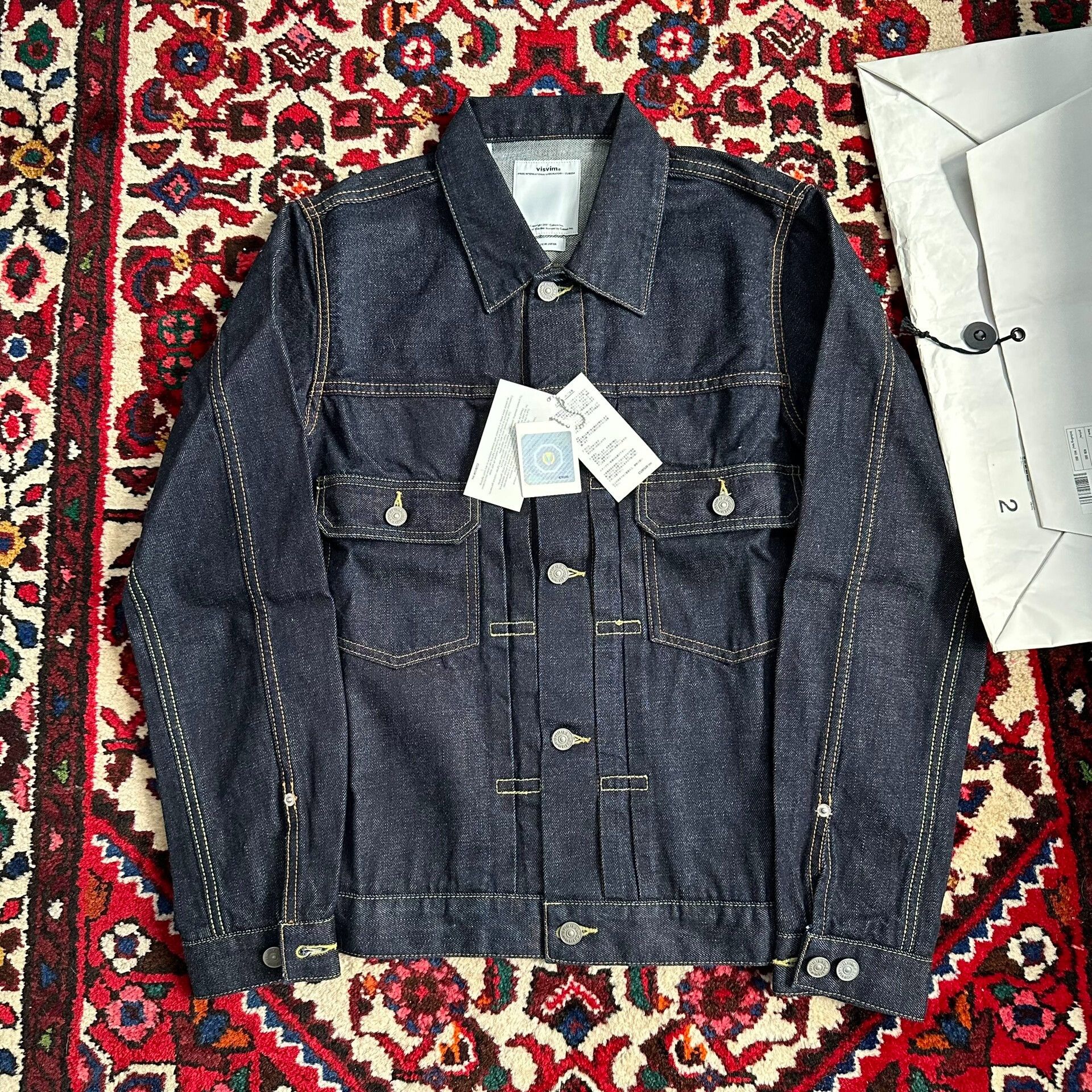 Visvim Visvim denim jacket 101 size 3 Medium | Grailed