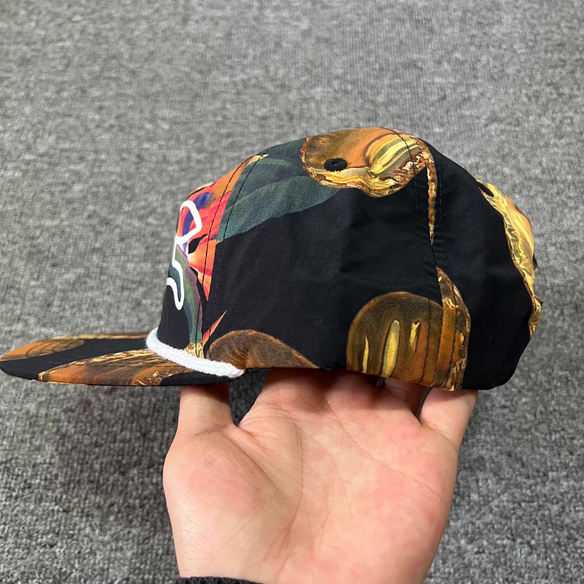 Billionaire Boys Club BBC ICECREAM Flying Dog Flat Brim Baseball Cap & Sun Hat Q7 Size ONE SIZE - 7 Thumbnail