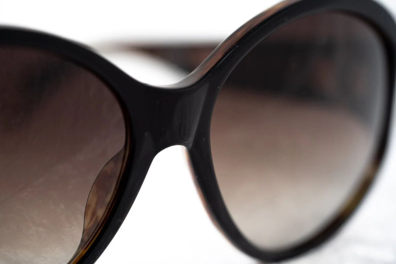 Ann Demeulemeester Ann Demeulemeester Sunglasses Oversized Black and Brown Size ONE SIZE - 10 Thumbnail
