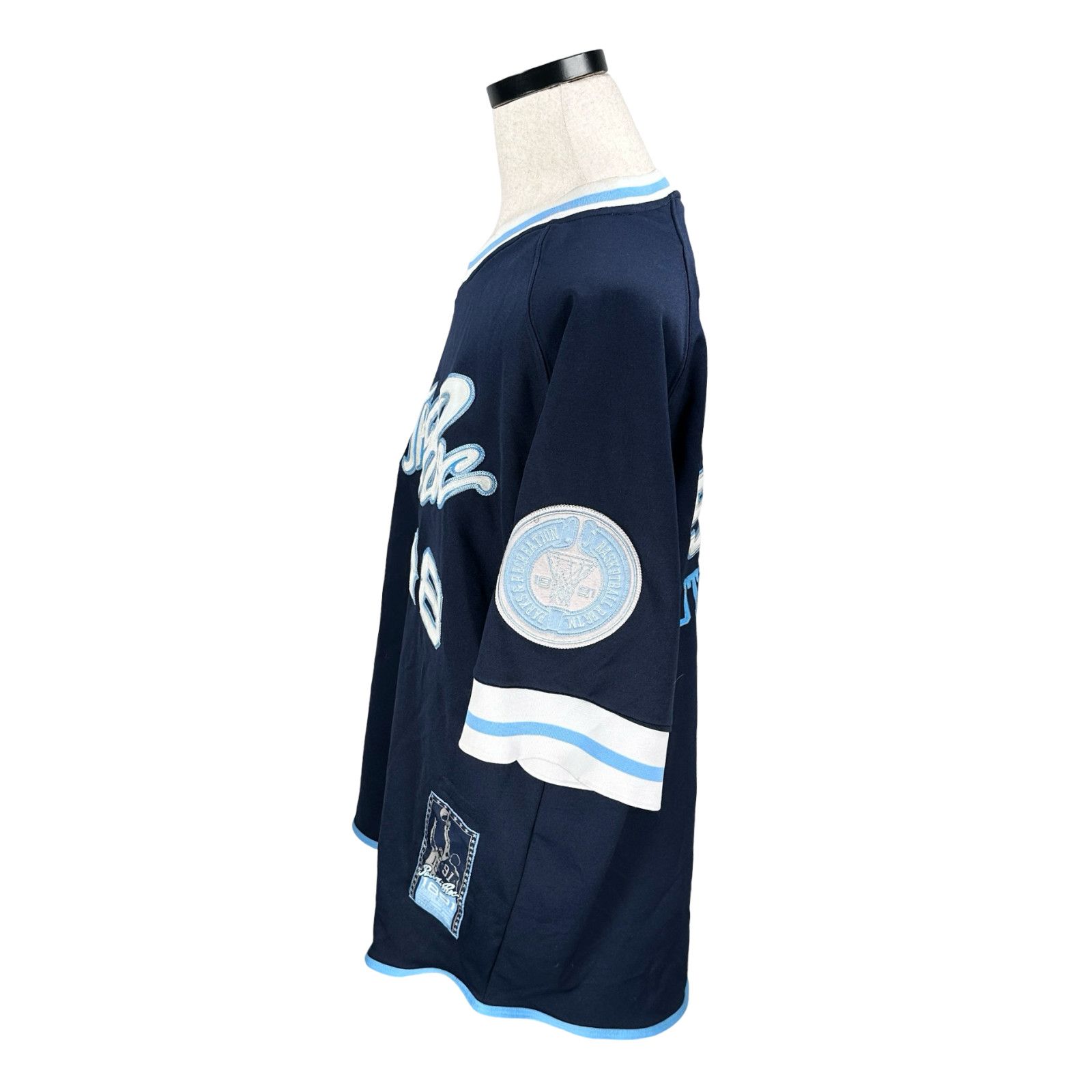 Other Pass The Roc Official Basketball Jersey Men XL Navy Blue Size US XL / EU 56 / 4 - 3 Thumbnail