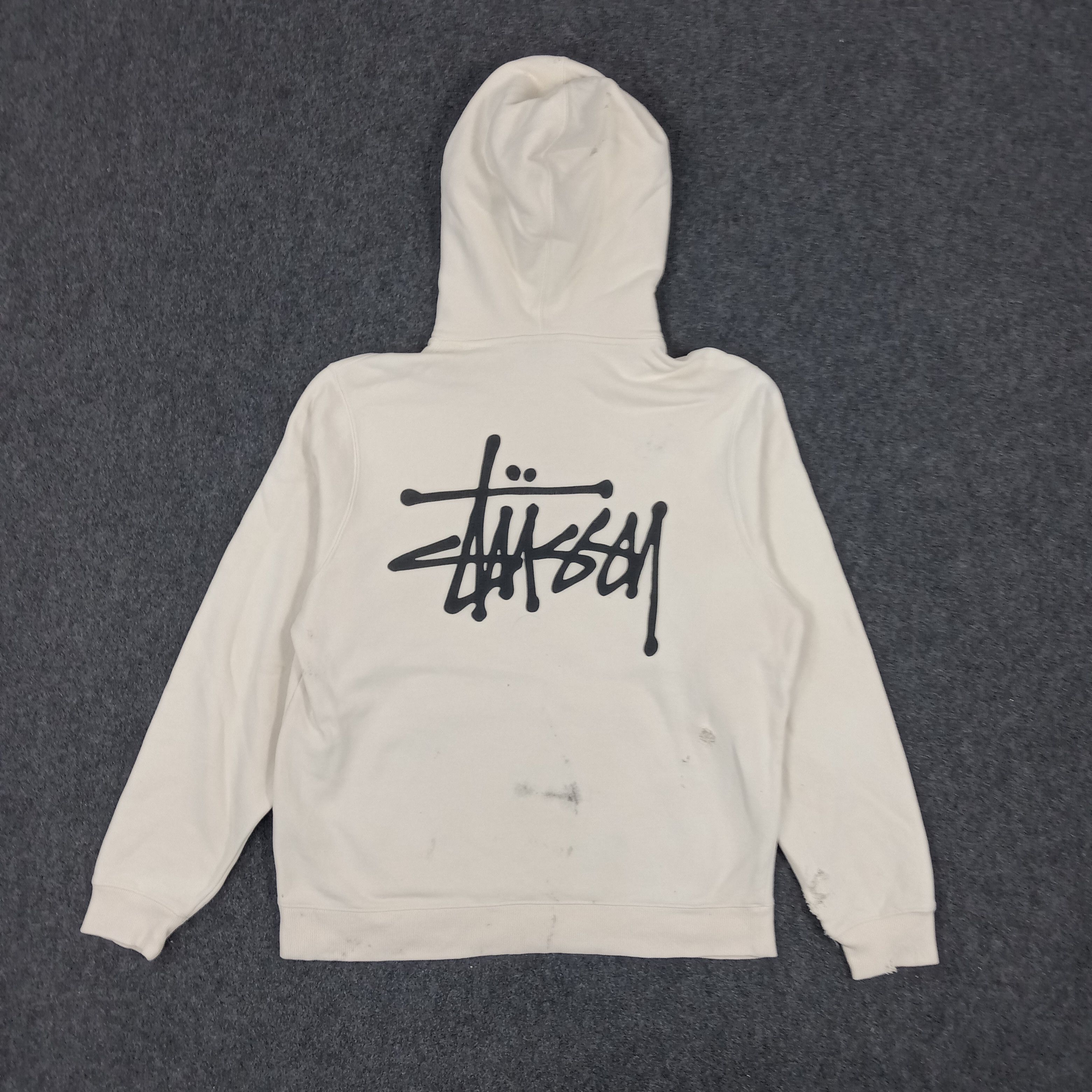 Stussy × Vintage Stussy American Streetwear Style Hoodies Size US M / EU 48-50 / 2 - 1 Thumbnail