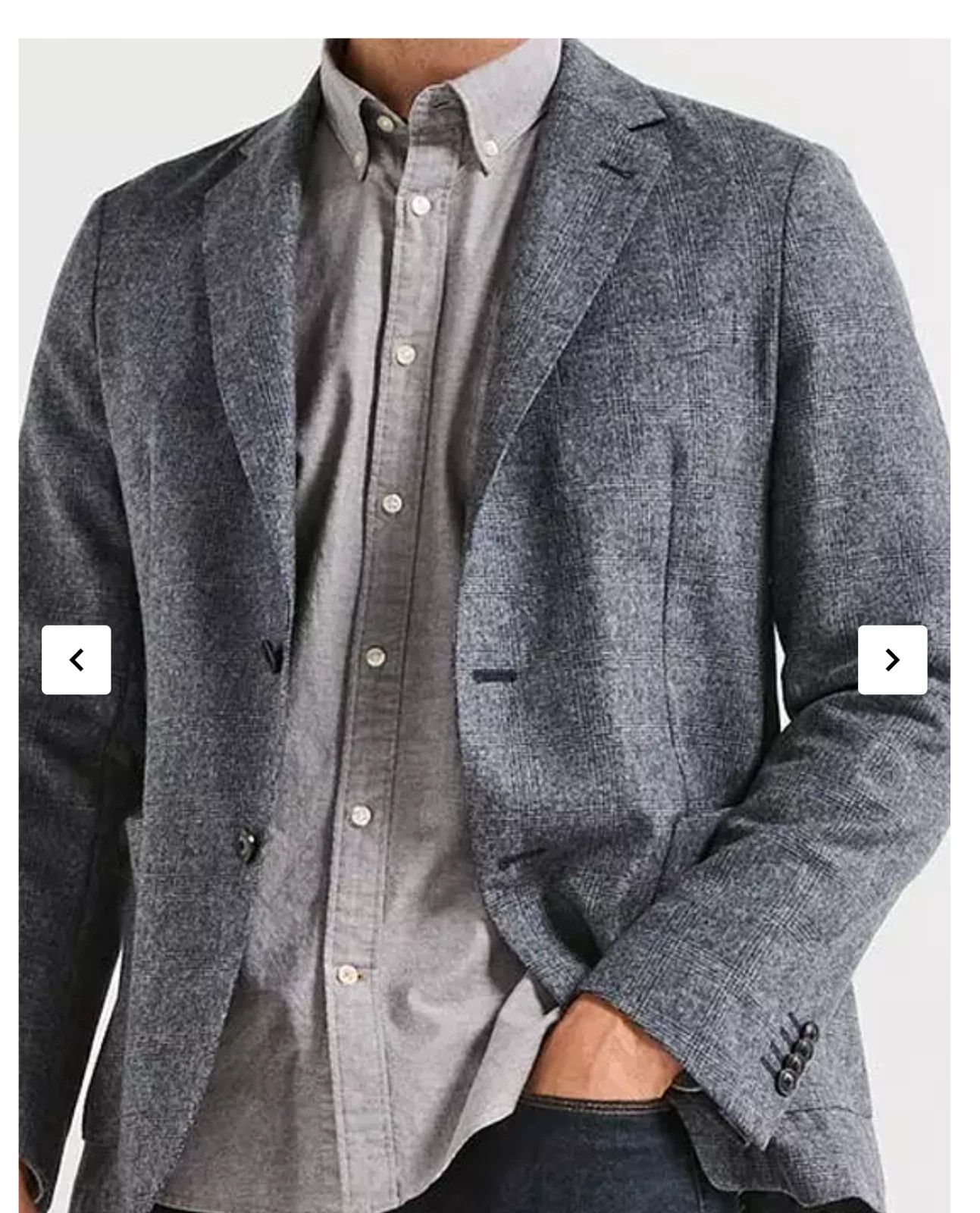 Barbour Barbour Kensington Check Single Breasted Modern Blazer Size 42R - 6 Thumbnail
