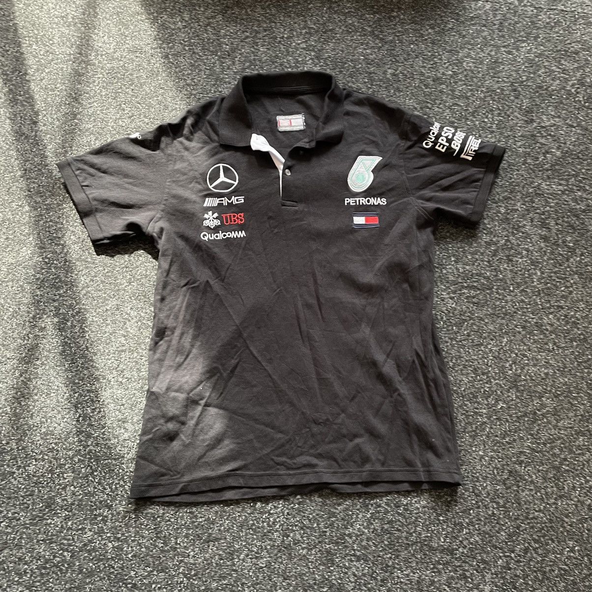 Mercedes-Benz × Vintage Mercedes Benz y2k polo moto tee shirt petronas tommy Size US S / EU 44-46 / 1 - 1 Thumbnail