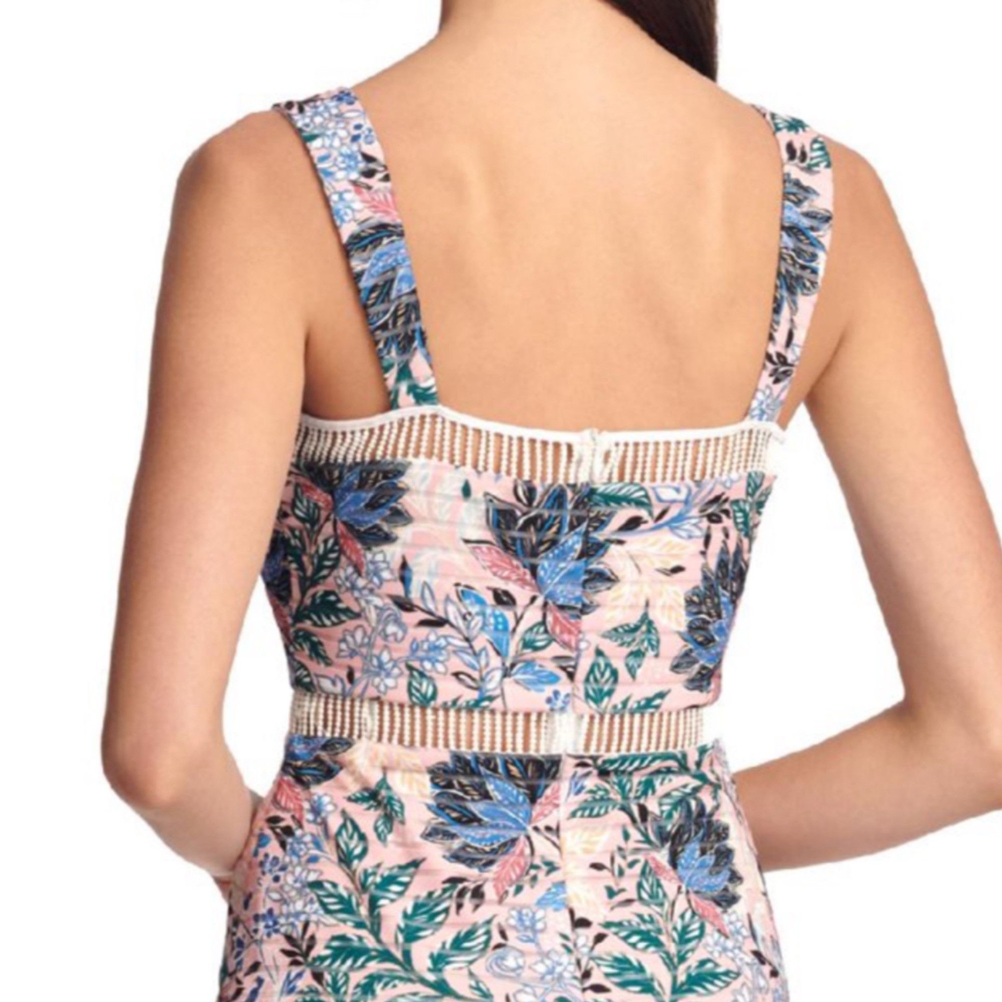 Guess Guess Womens Floral Sleeveless BodyCon Dress Size 8 Size M / US 6-8 / IT 42-44 - 3 Thumbnail