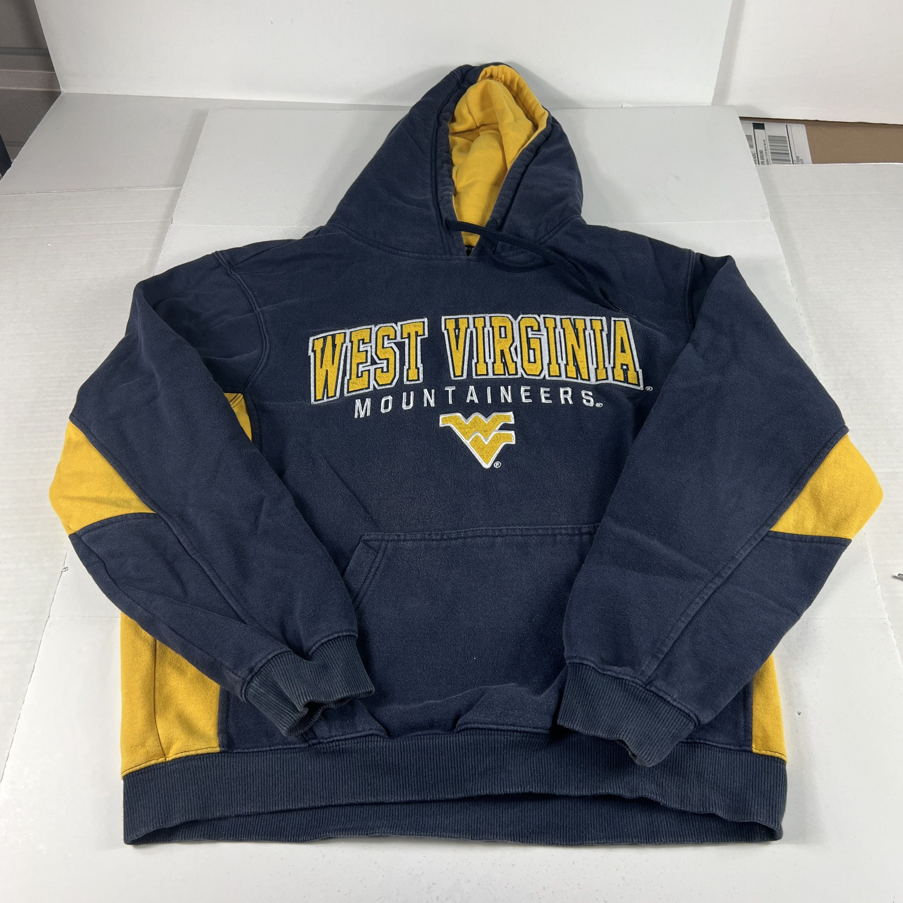 Colosseum Athletics × NCAA West Virginia Mountaineers Sweatshirt Blue Faded Hoodie Size US L / EU 52-54 / 3 - 1 Thumbnail