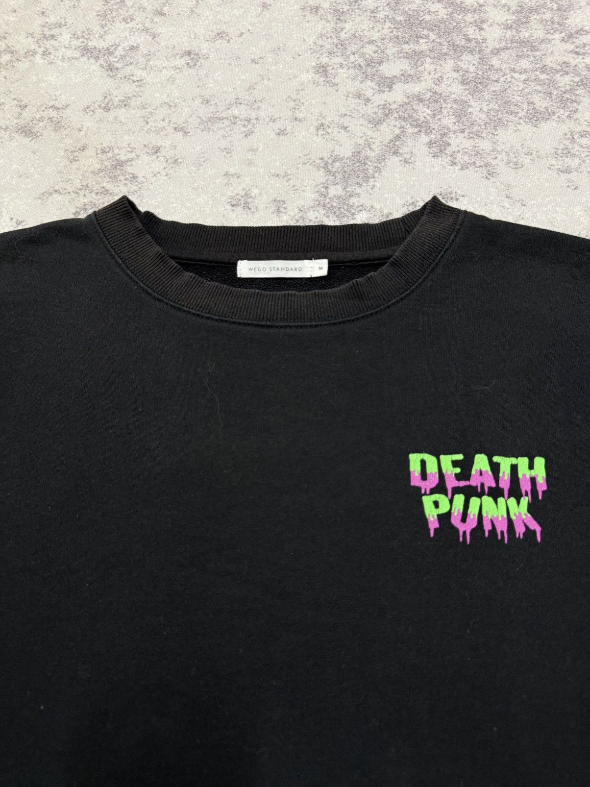 Japanese Brand Deadth Punk Eye-Filling Wego Sweatshirt Size US S / EU 44-46 / 1 - 6 Thumbnail