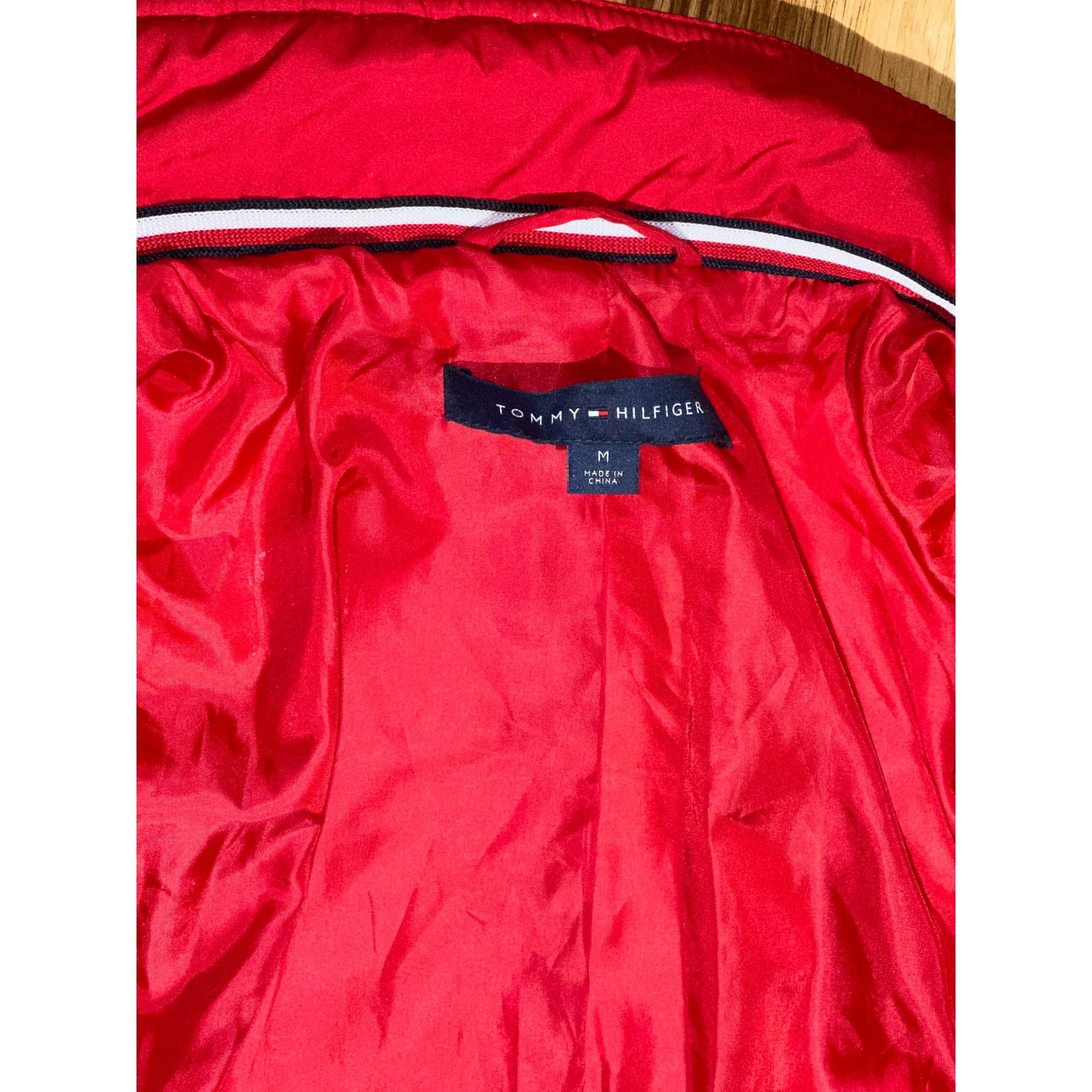 Tommy Hilfiger Tommy Hilfiger Red Winter Jacket Size Medium Size M / US 6-8 / IT 42-44 - 9 Thumbnail