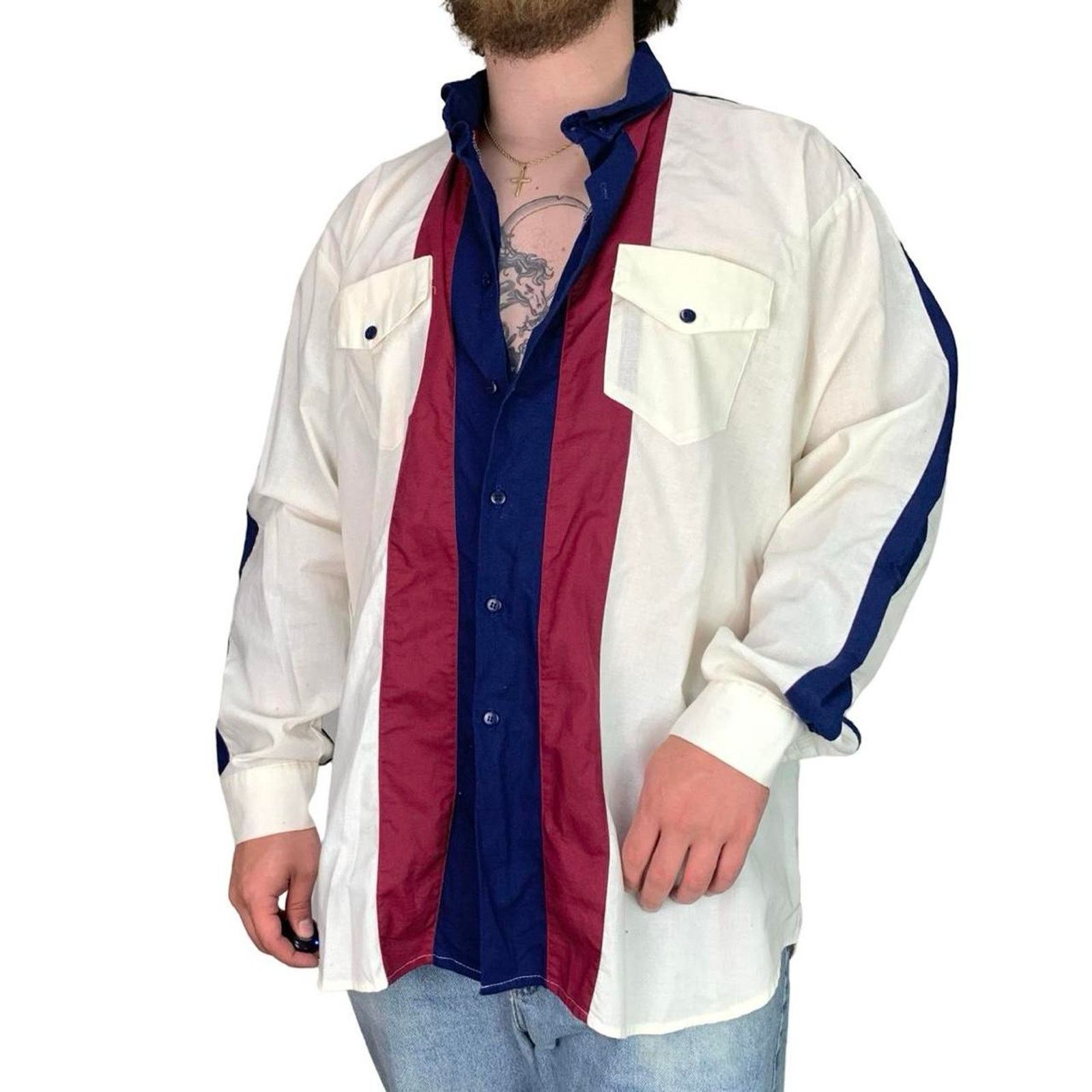 Vintage Vintage 90s Koda Sunset Western Style Button Up Shirt Size US XXL / EU 58 / 5 - 2 Thumbnail