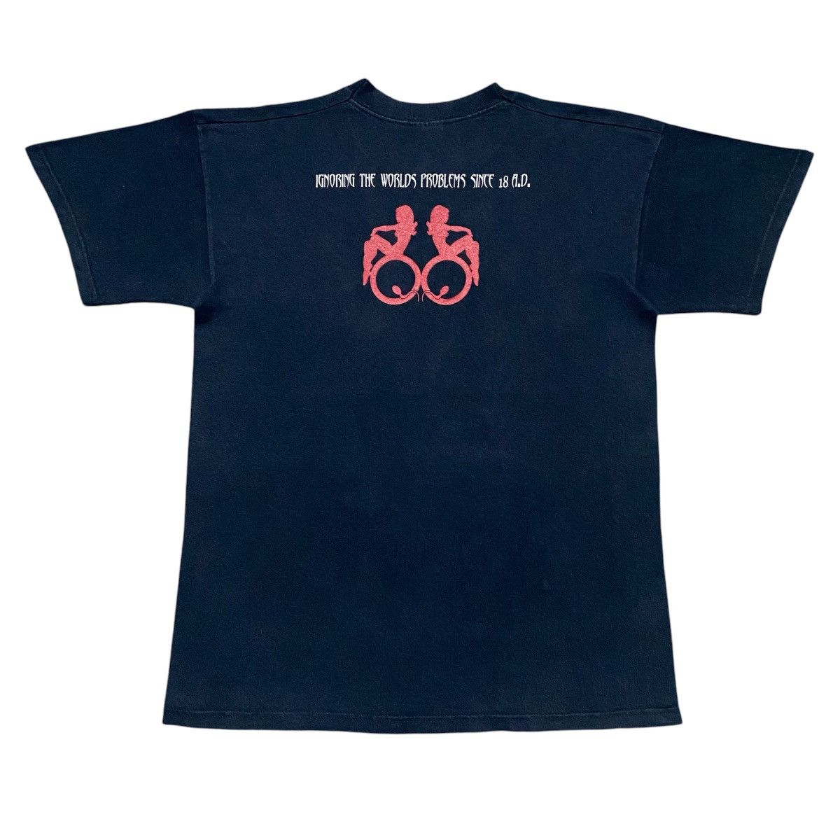 Band Tees × Vintage Rare‼️🔥Vintage Y2K Queens Of The Stone Age T-Shirt Size US M / EU 48-50 / 2 - 2 Thumbnail