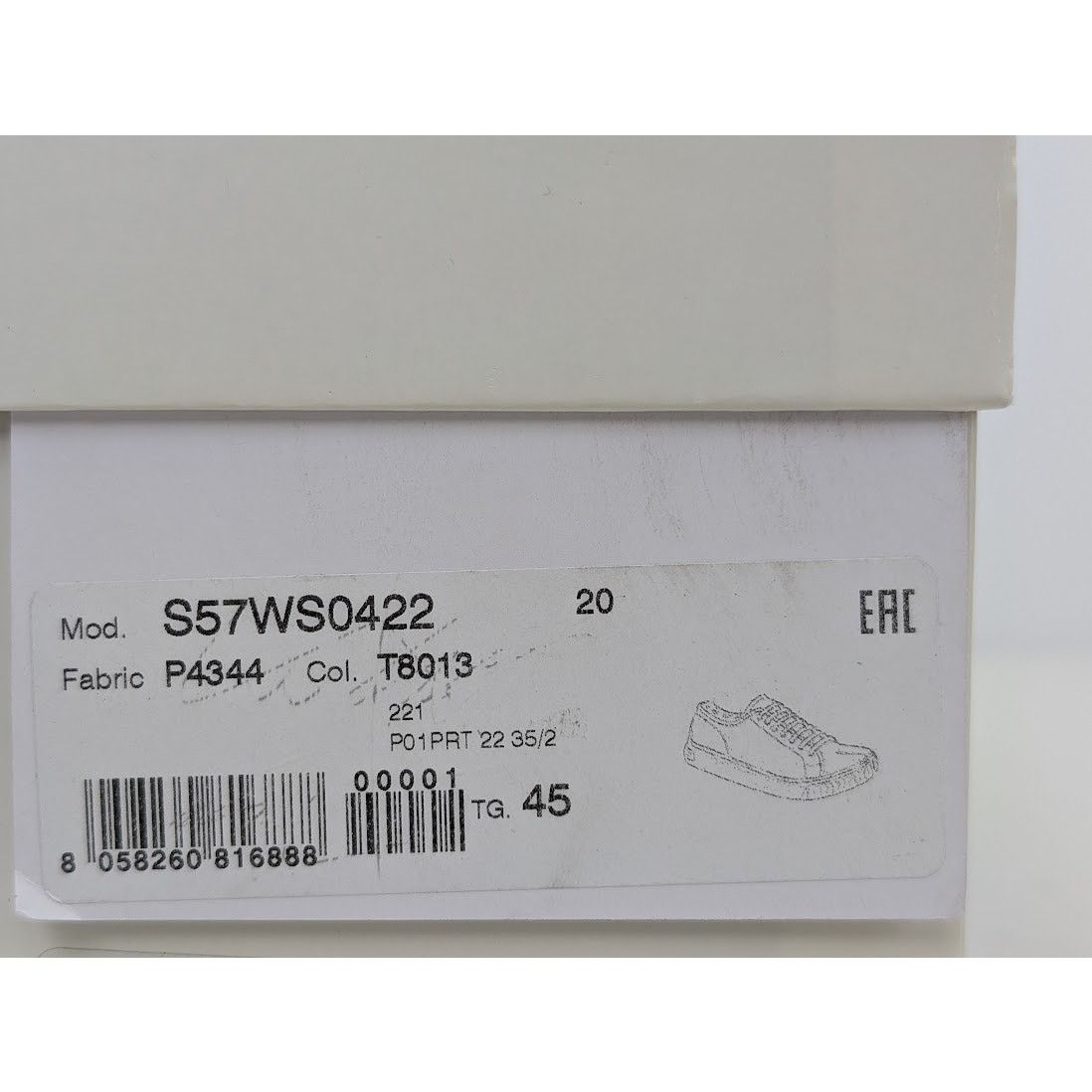 Maison Margiela o1rshd1 Q:2 / Tabi Low-top sneakers in Black/Beige Size US 12 / EU 45 - 20 Thumbnail