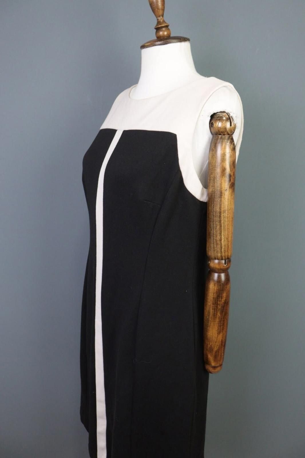 Lauren Ralph Lauren Lauren Ralph Lauren White/Black Business Dress Size 14 Size XL / US 12-14 / IT 48-50 - 7 Thumbnail