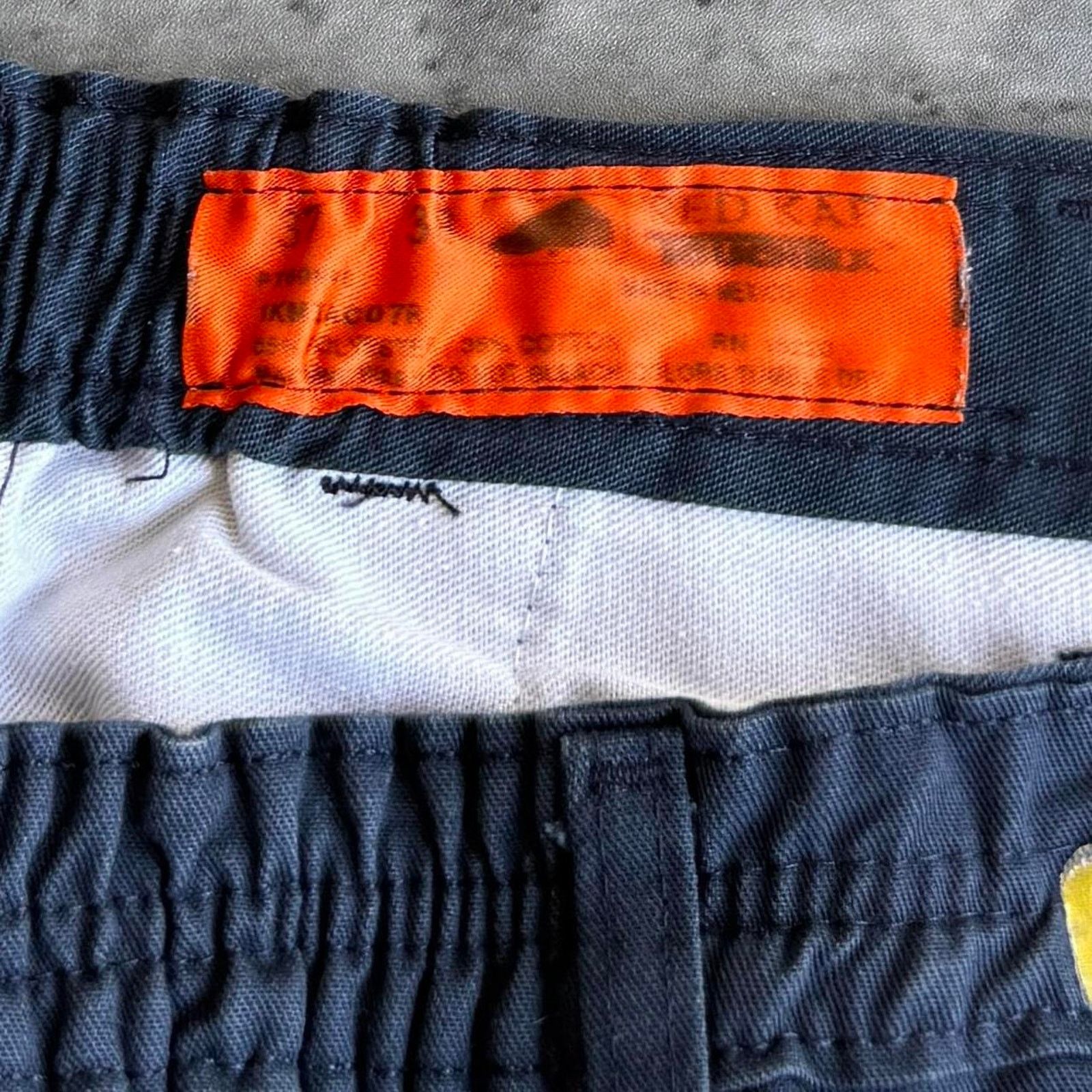 Carhartt × Carhartt Wip × Vintage Vintage Carhartt Style RedKap Faded Navy Baggy Work Pants Size US 35 - 3 Thumbnail