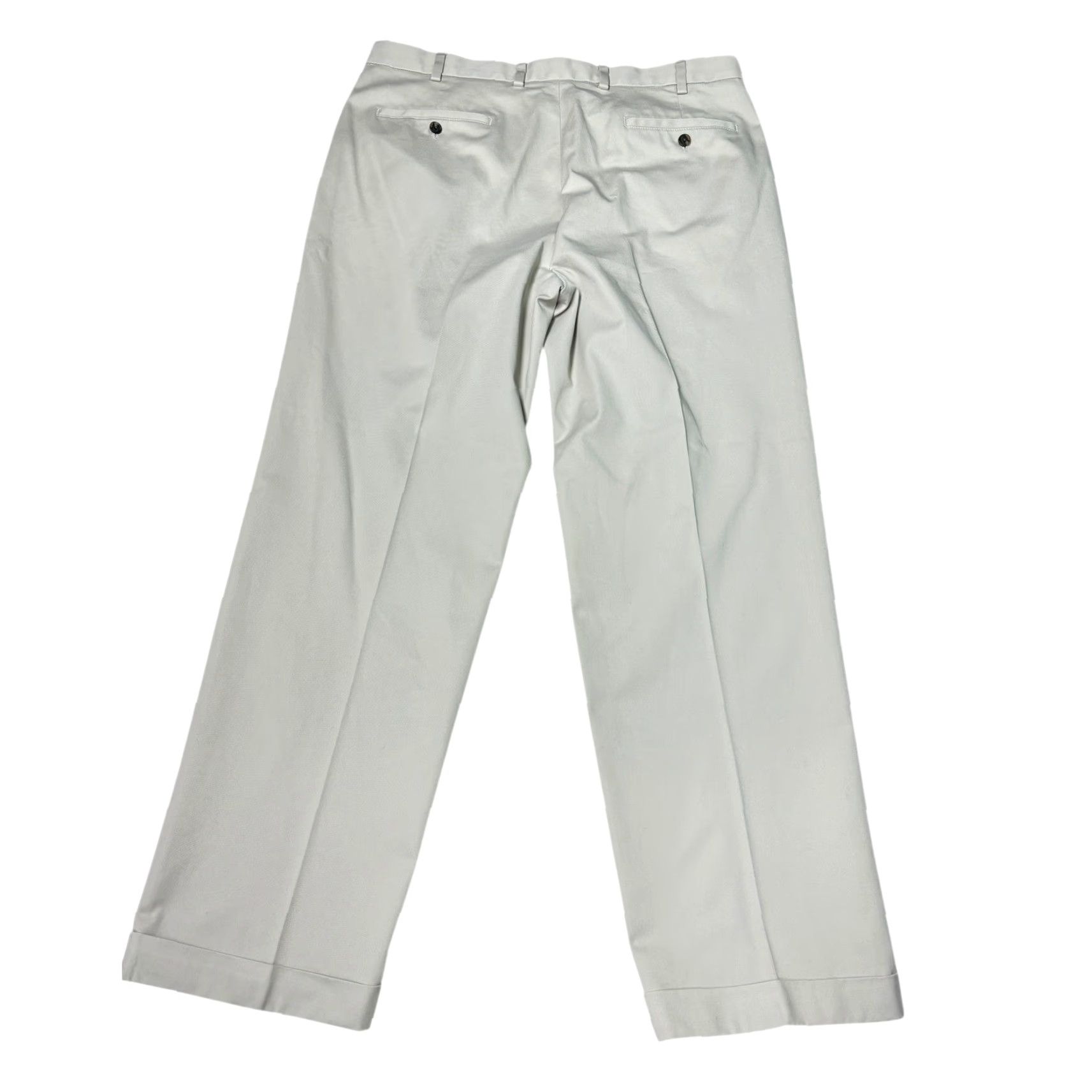 Brooks Brothers Brooks Brothers Advantage Chino Elliot Mens Pants Khaki 38 Regular Pleated Cotton Beige Beige 90s Preppy Workwear Casual Mens Size US 38 / EU 54 - 6 Thumbnail