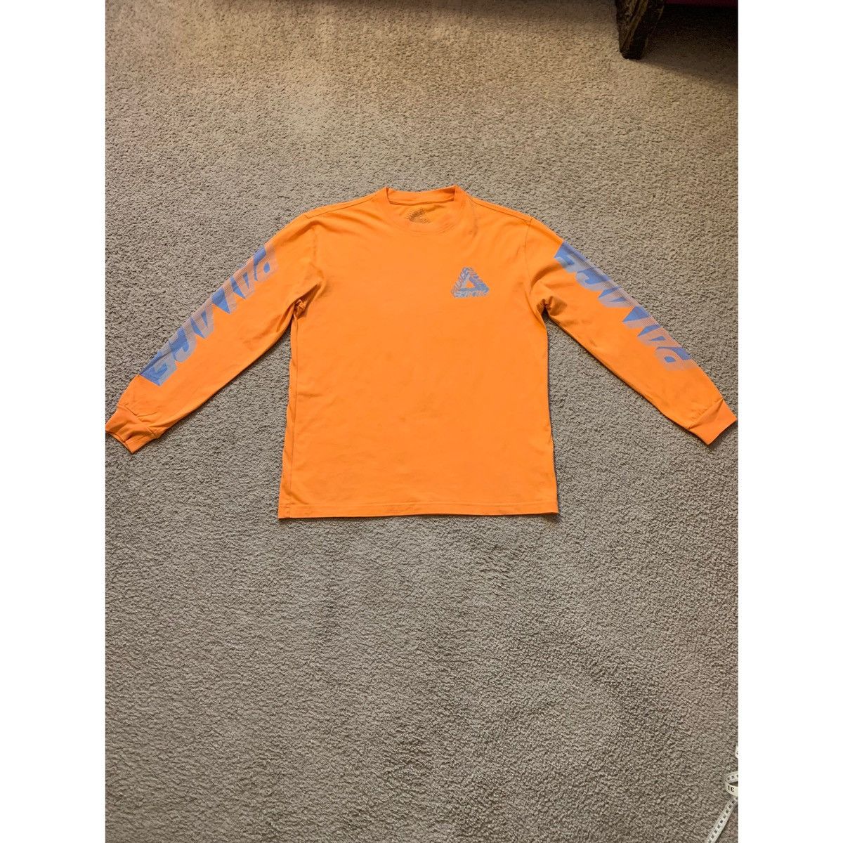 Palace PALACE ORANGE 3-D LOGO LS T-SHIRT Size US M / EU 48-50 / 2 - 13 Thumbnail