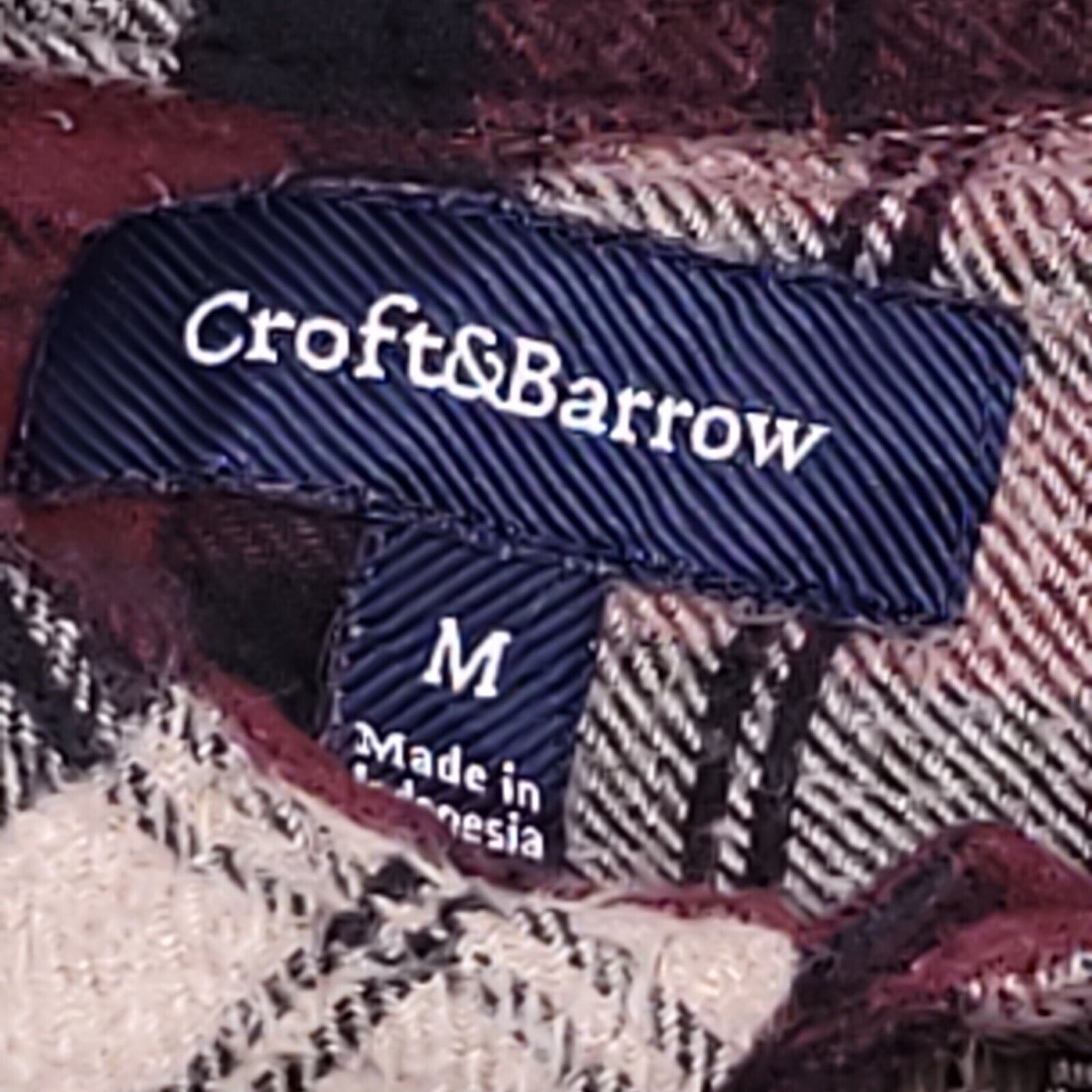 Croft & Barrow Croft & Barrow Tartan Flannel Button Up Shirt Men Size M Red Size US M / EU 48-50 / 2 - 3 Thumbnail