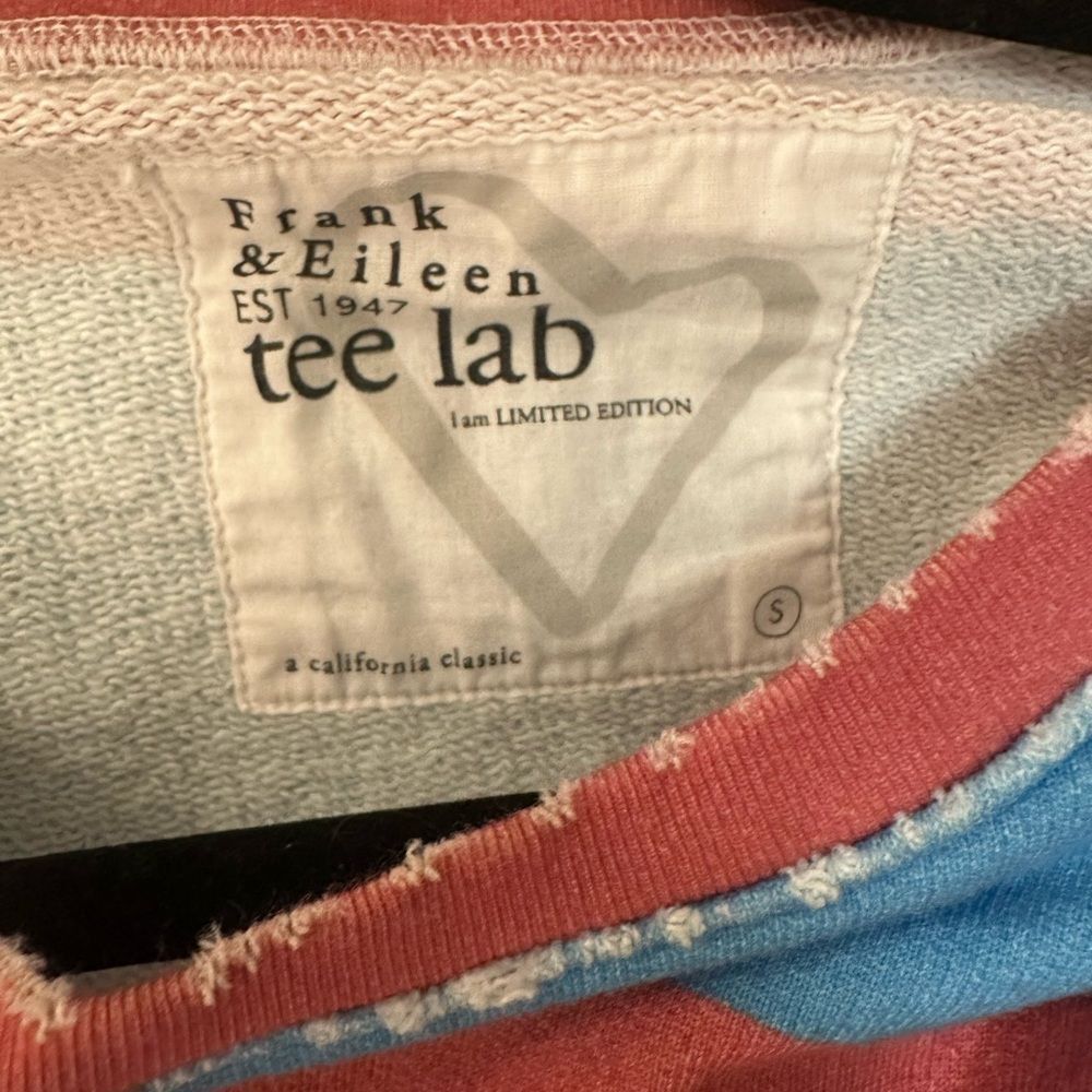 Frank & Eileen Frank & Eileen tee lab sweatshirt sweater red and blue bold Size S / US 4 / IT 40 - 6 Thumbnail