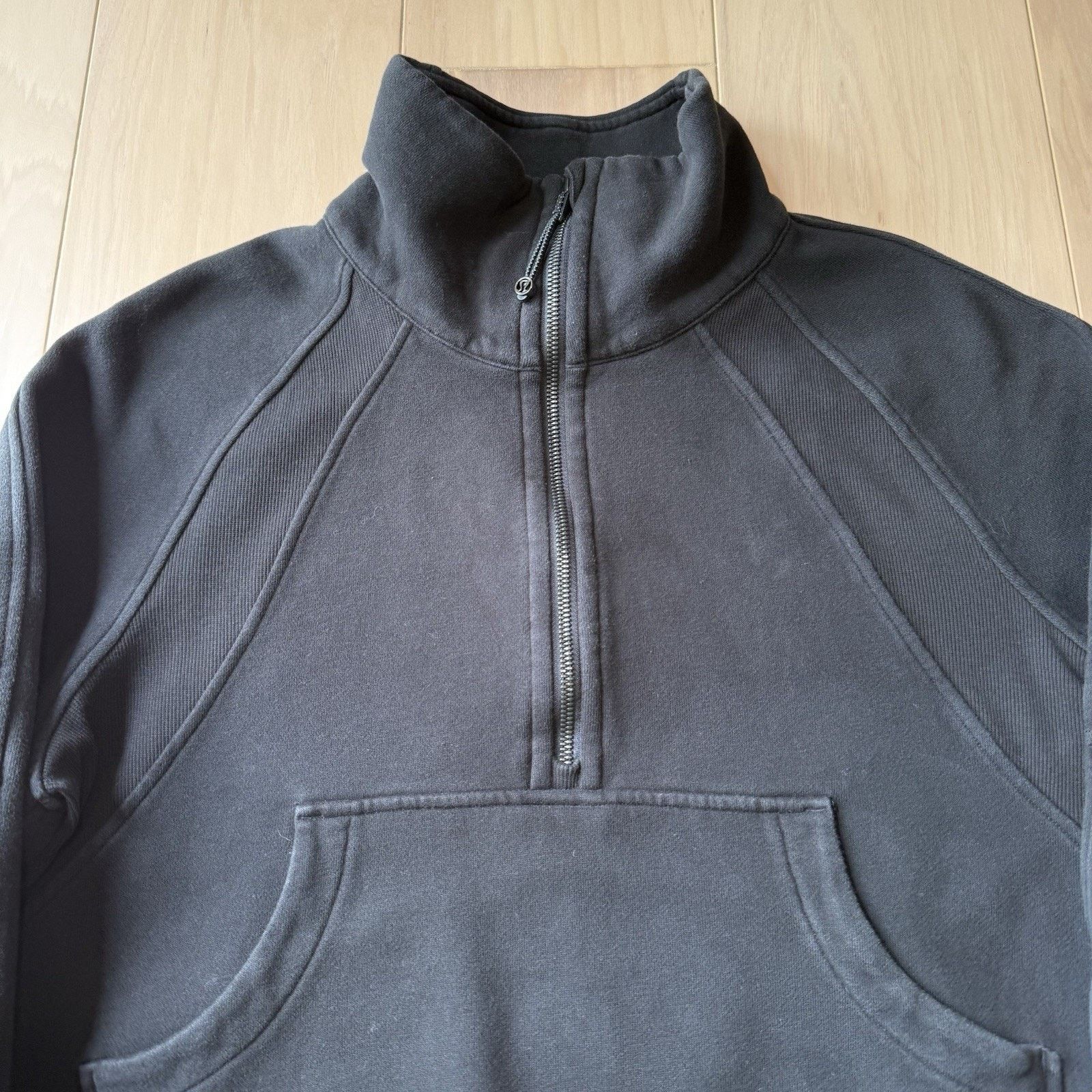 Lululemon Lululemon Scuba Oversized Half Zip M/L Black Funnel Neck Size M / US 6-8 / IT 42-44 - 3 Thumbnail